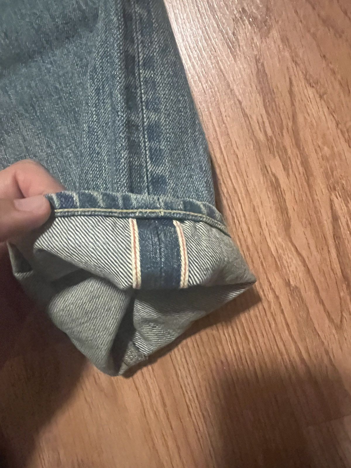 Mr P. Mr P Mr Porter jeans blue selvedge 34x32 Size US 34 / EU 50 - 6 Thumbnail