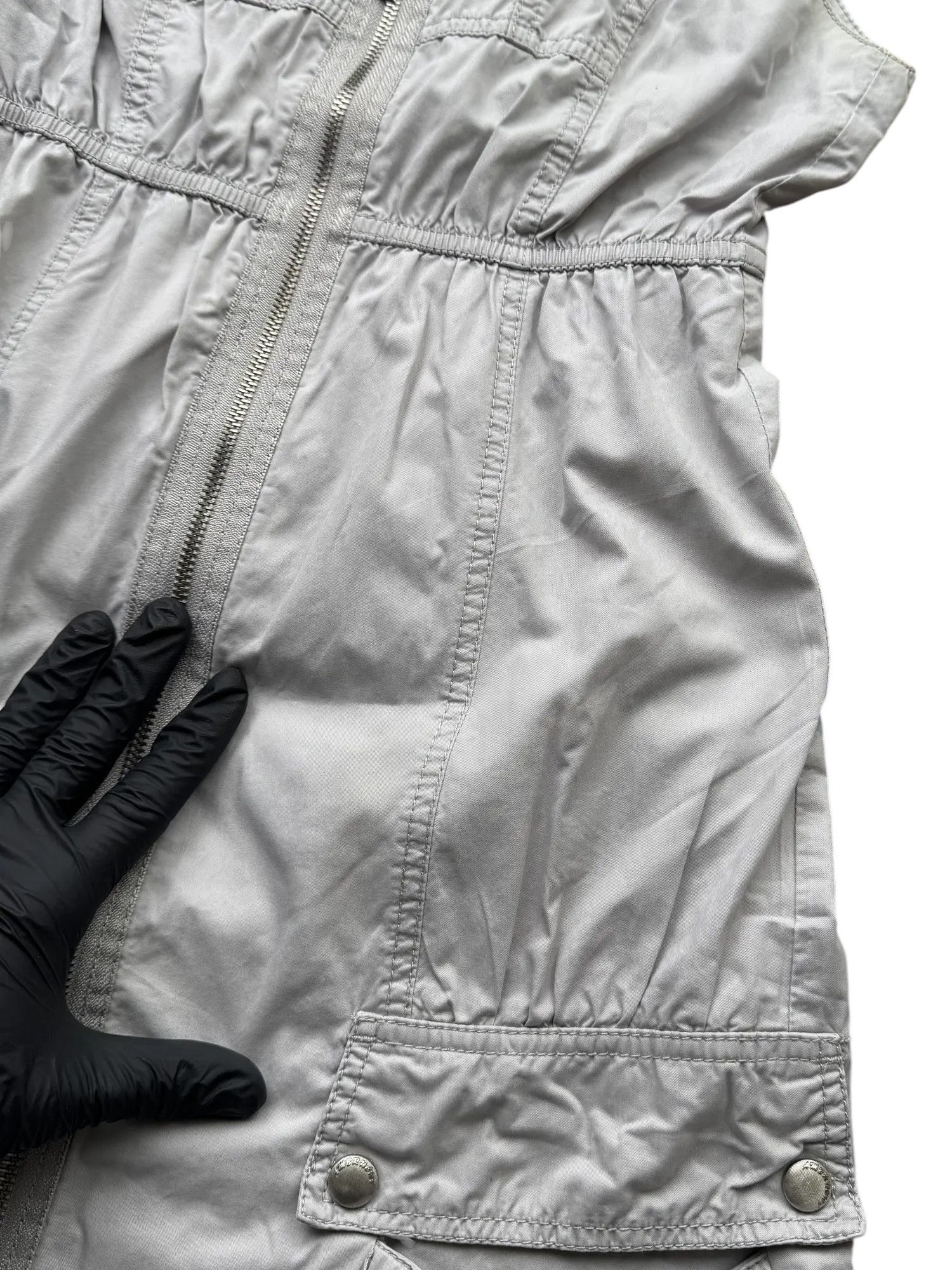 Japanese Brand Y2K Cargo Midi Dress(V385) Size S / US 4 / IT 40 - 3 Thumbnail
