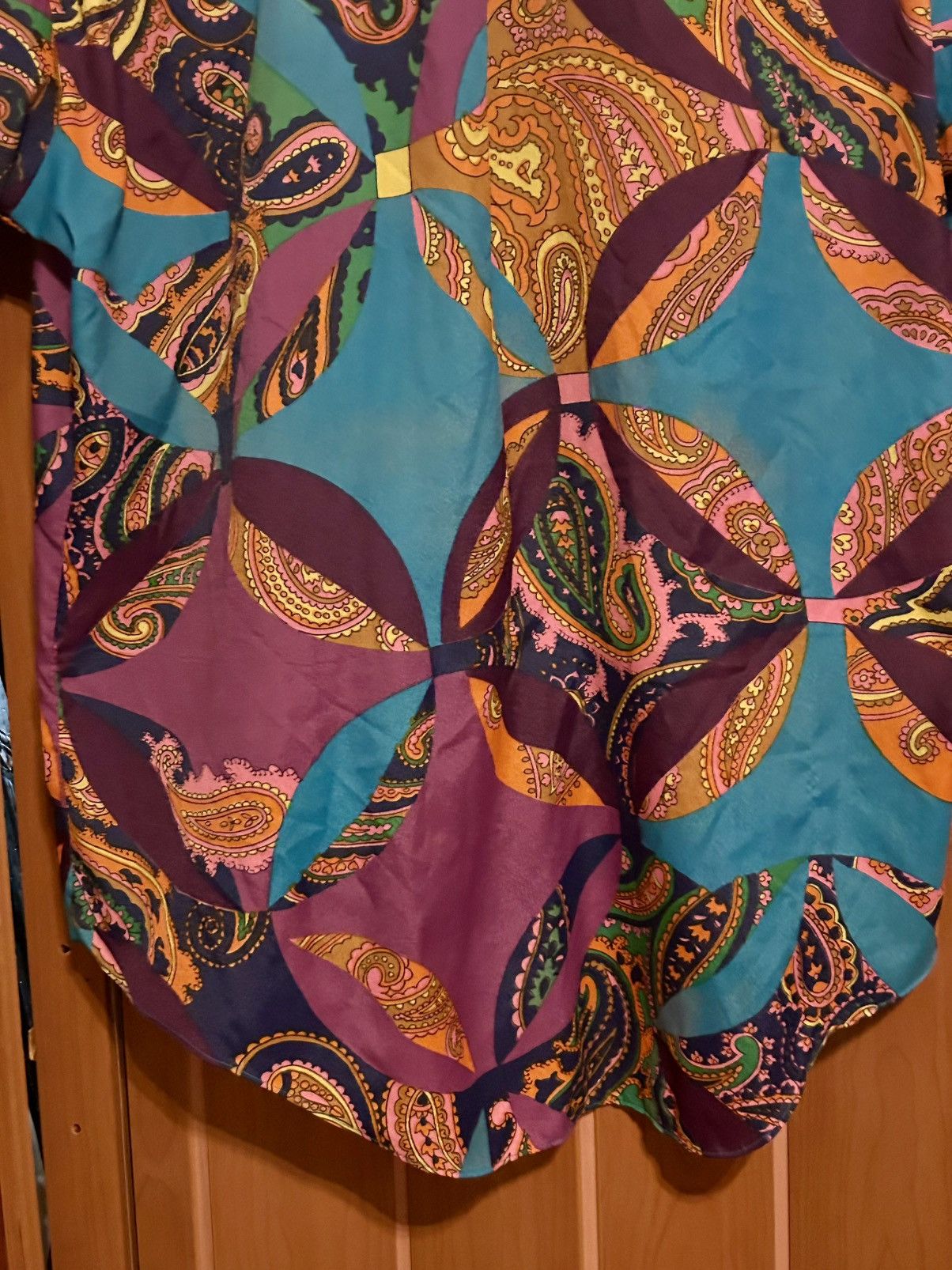 Marlboro Vintage 60s Marlboro paisley shirt Size L / US 10 / IT 46 - 4 Thumbnail