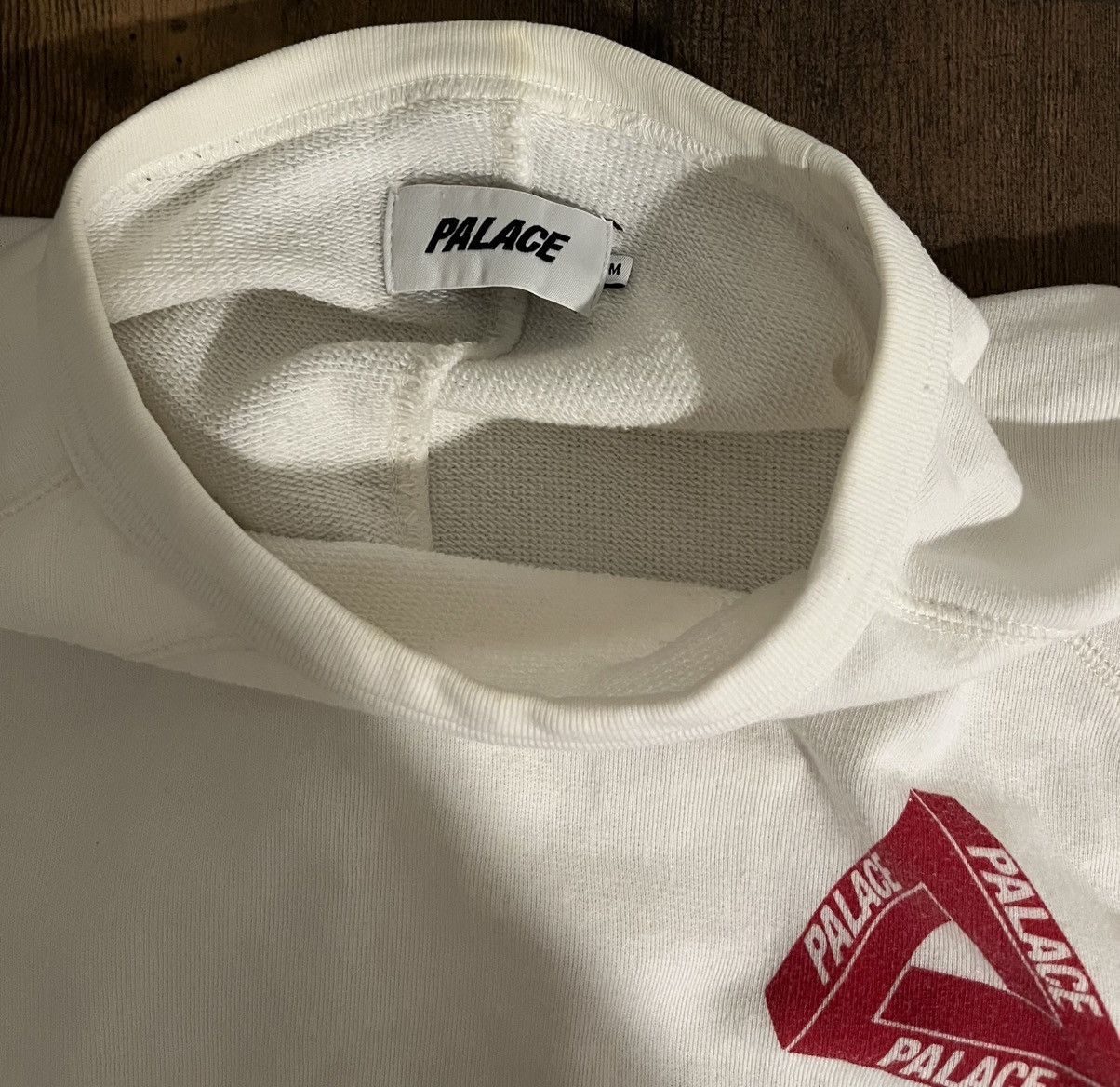 Palace Palace P-Tech Crew (White / Red) Size US M / EU 48-50 / 2 - 4 Thumbnail