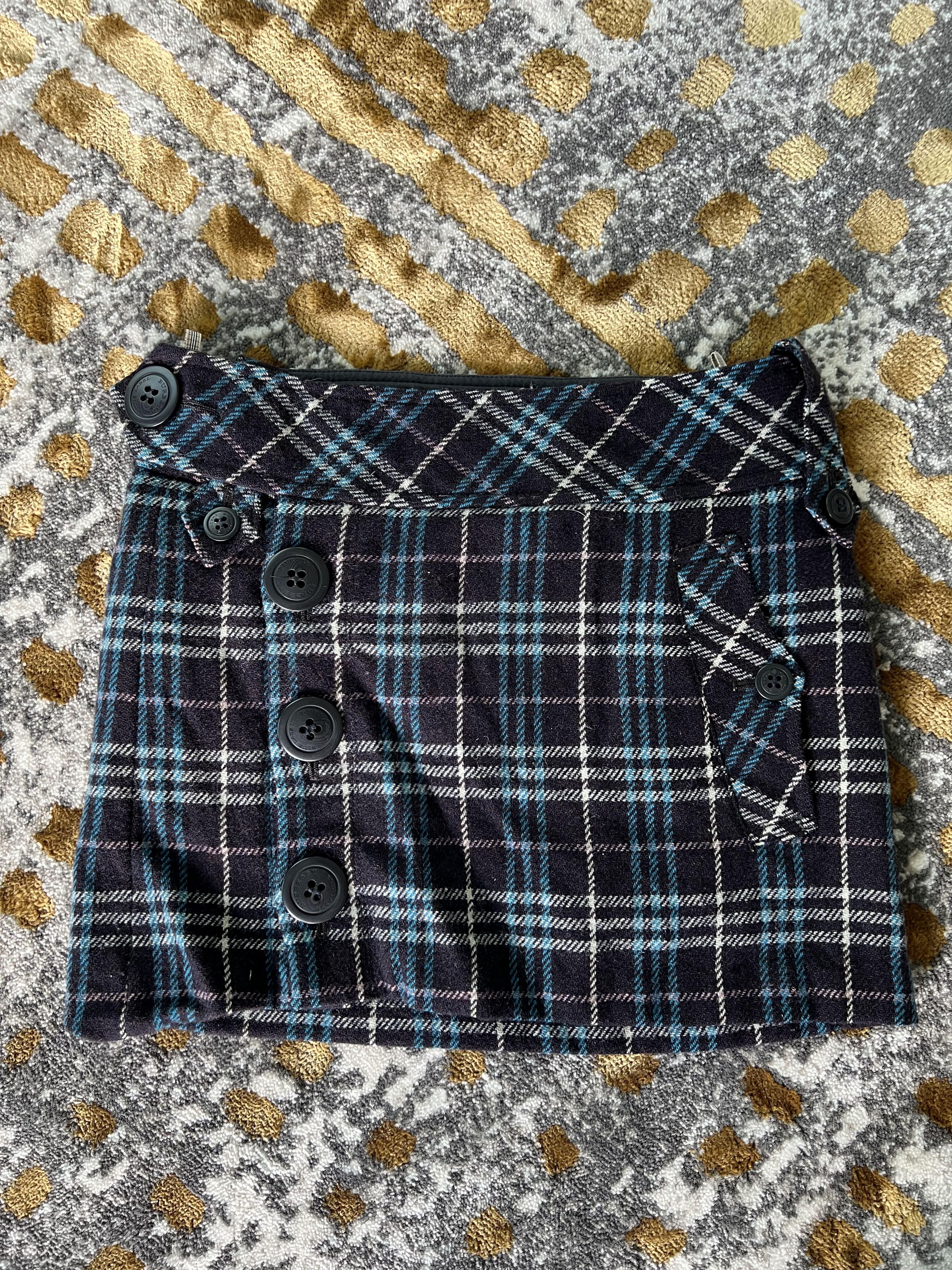 Burberry Burberry Blue Label Skirt Nova Check Denim Belt | Grailed