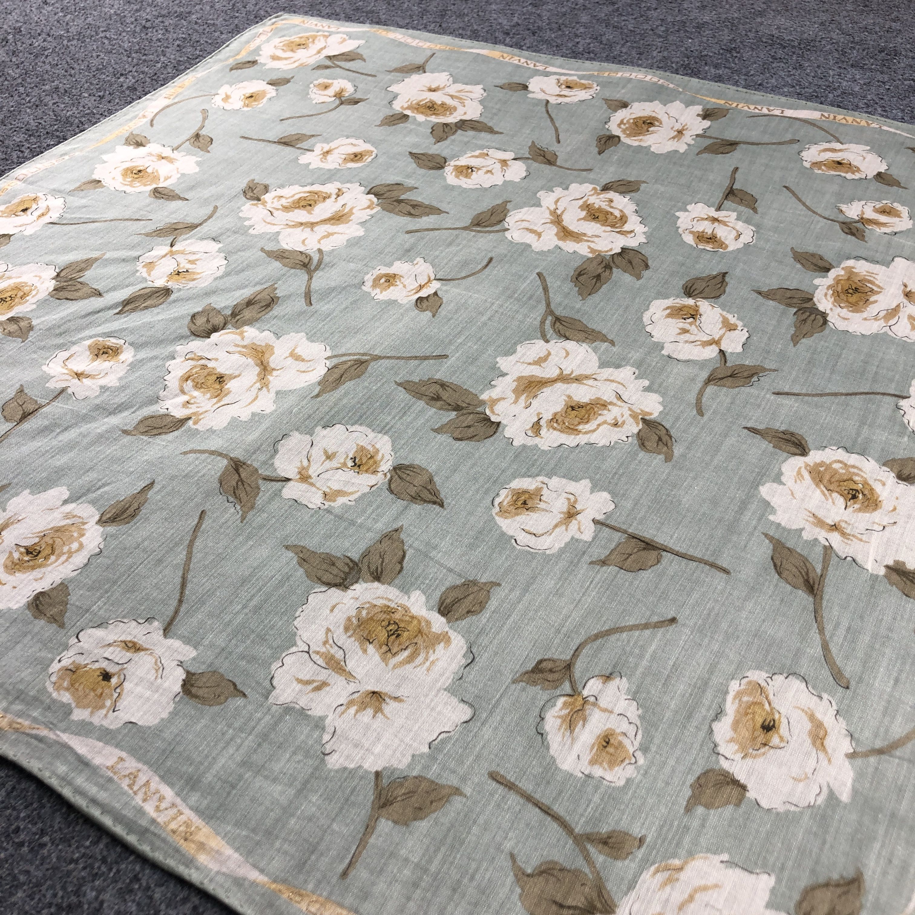 Lanvin × Vintage Lanvin Handkerchief Neckerchief Bandana H2725 Size ONE SIZE - 3 Thumbnail