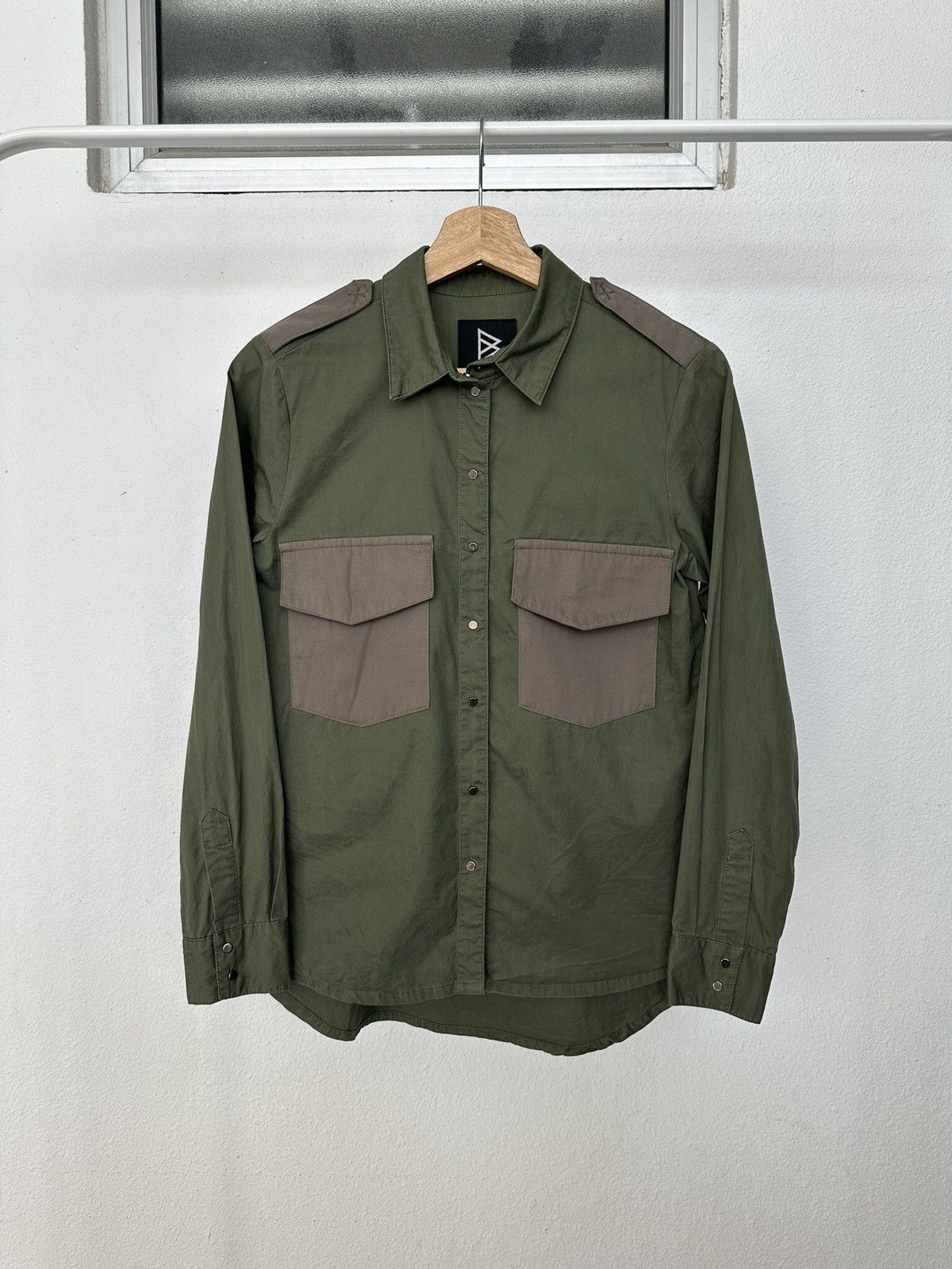 If Six Was Nine 00’s BARAK double pocket army shirt Size US M / EU 48-50 / 2 - 7 Thumbnail