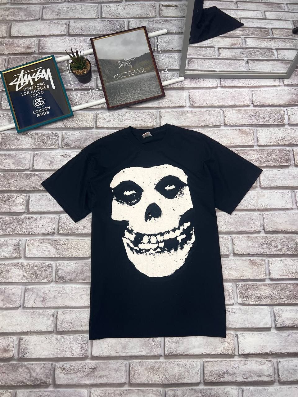 Band Tees × Vintage 2008s Misfits T-shirt Size US L / EU 52-54 / 3 - 1 Thumbnail