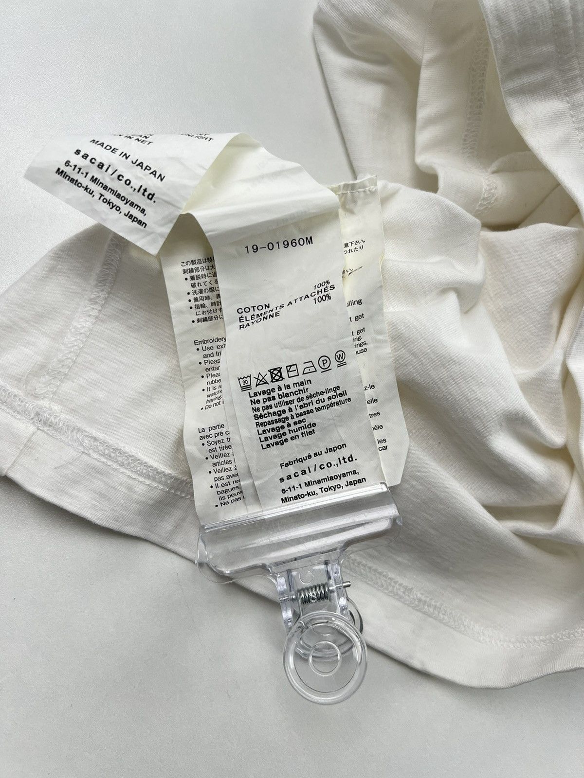 Sacai Sacai x dr woo long sleeve Size US M / EU 48-50 / 2 - 9 Thumbnail