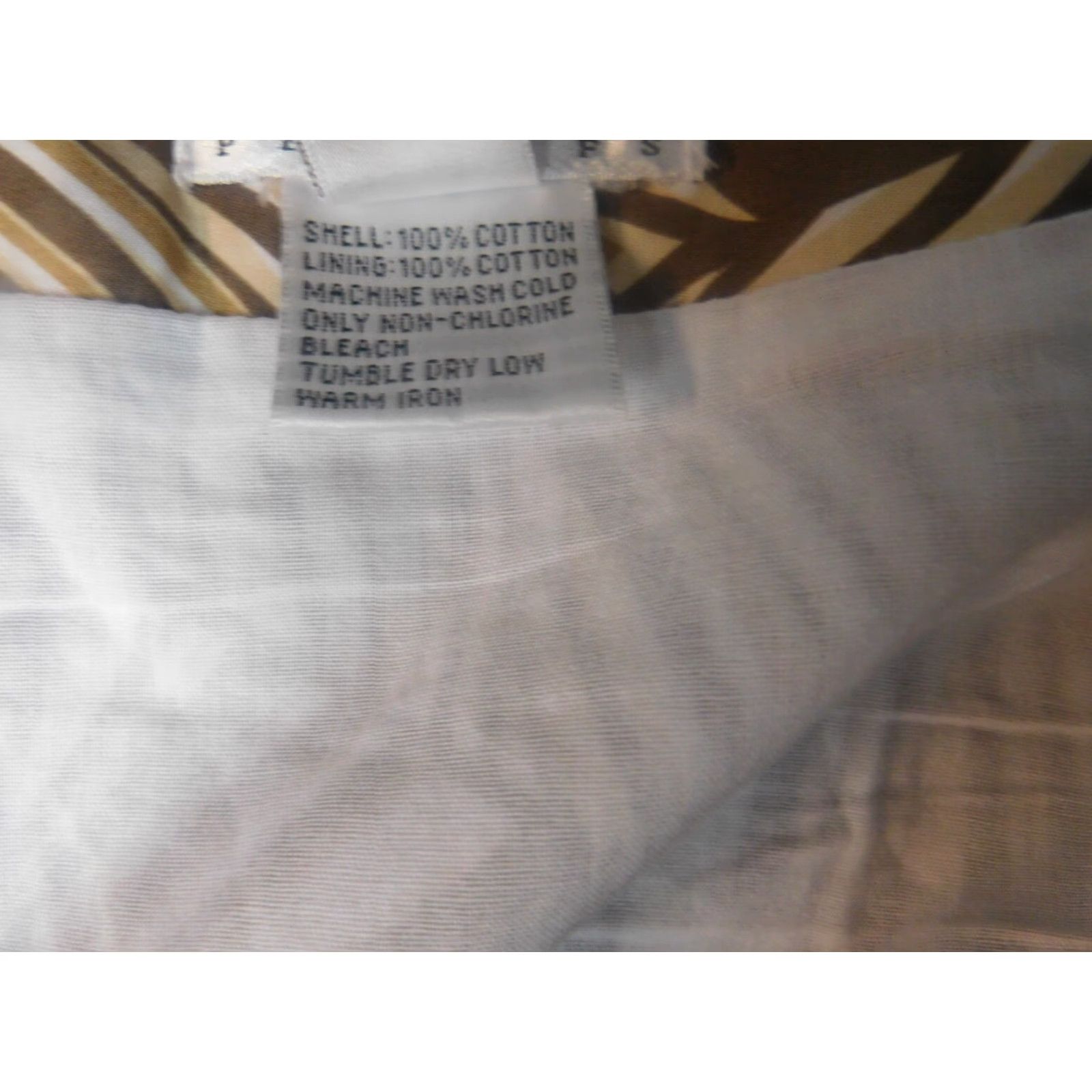 Talbots Talbots Skirt 16P Petites Brown Floral A-Line Zip Knee Length Women Mens? Size 38" / US 16 / IT 52 - 7 Thumbnail