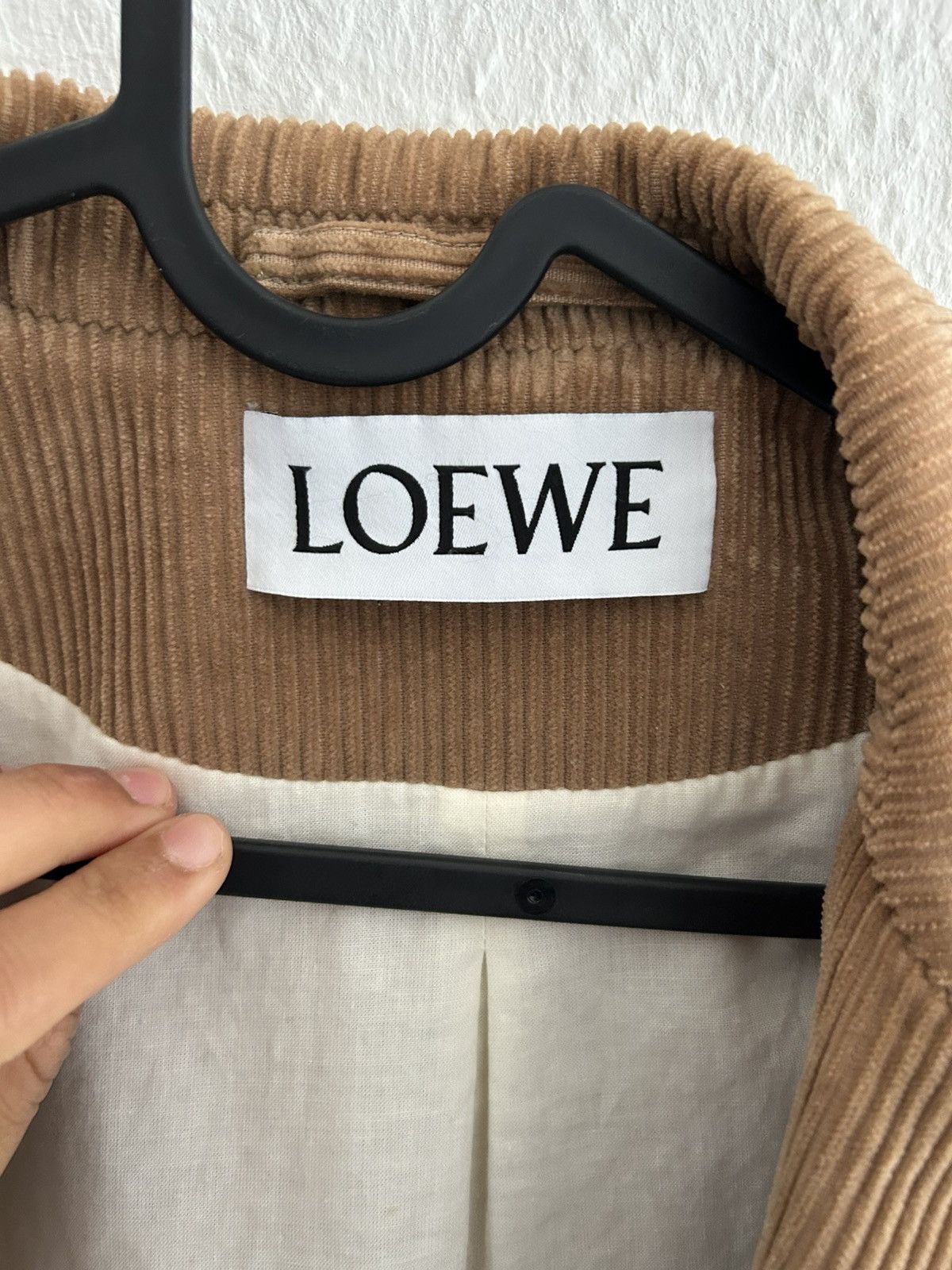 Loewe Loewe Vintage Corduroy Blazer in Camel Collector’s item Size 46S - 9 Thumbnail