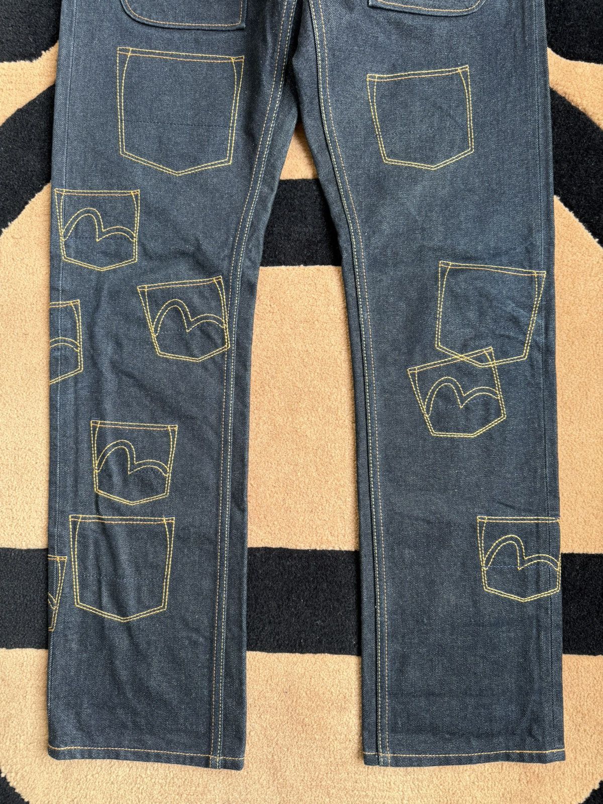 Evisu EVISU daicock style denim jeans！size：30x34 Size US 30 / EU 46 - 8 Thumbnail