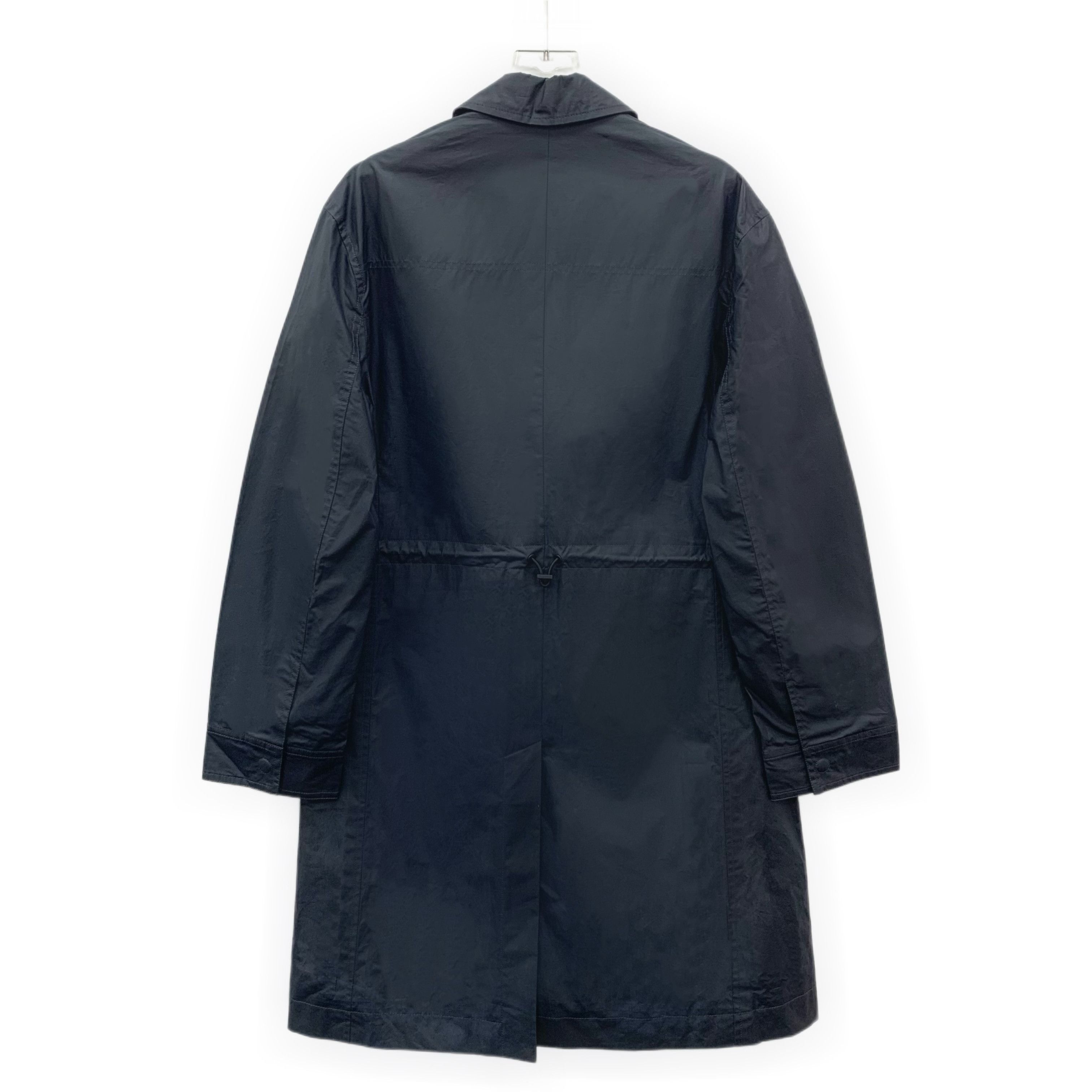 Dior Dior Blue-Black Cotton Trench Coat (Size 44) Size US S / EU 44-46 / 1 - 8 Thumbnail