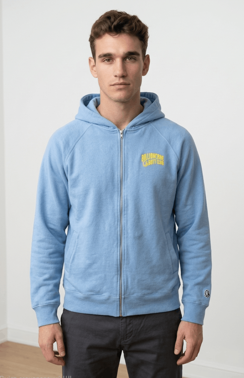 Billionaire Boys Club Billionaire Boys Club Arch Logo Popover Hoodie Powder Size US XL / EU 56 / 4 - 1 Thumbnail