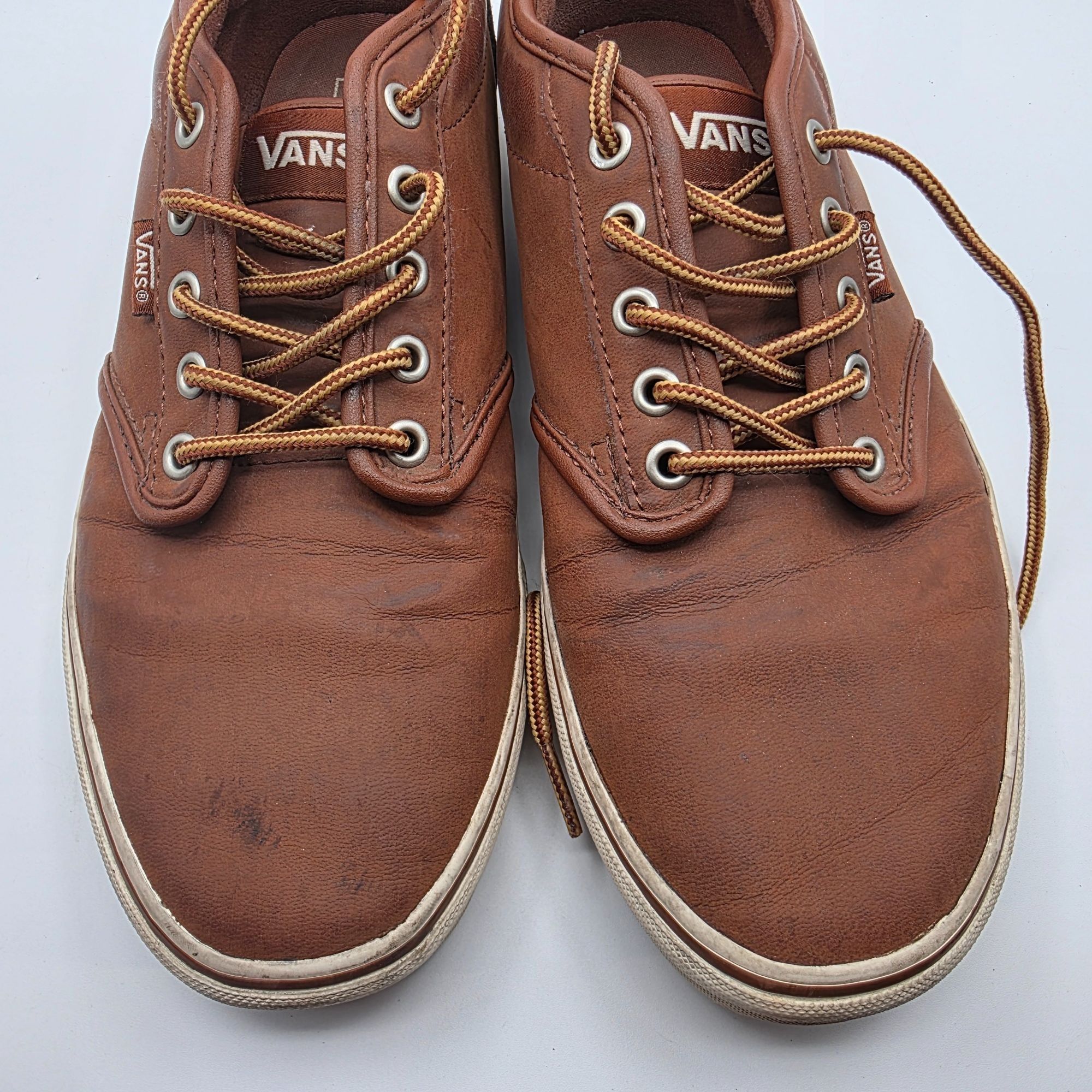 Vans Vans Atwood Mens Size 10.5 Brown Leather Shoes Walking Casua Size US 10.5 / EU 43-44 - 11 Thumbnail