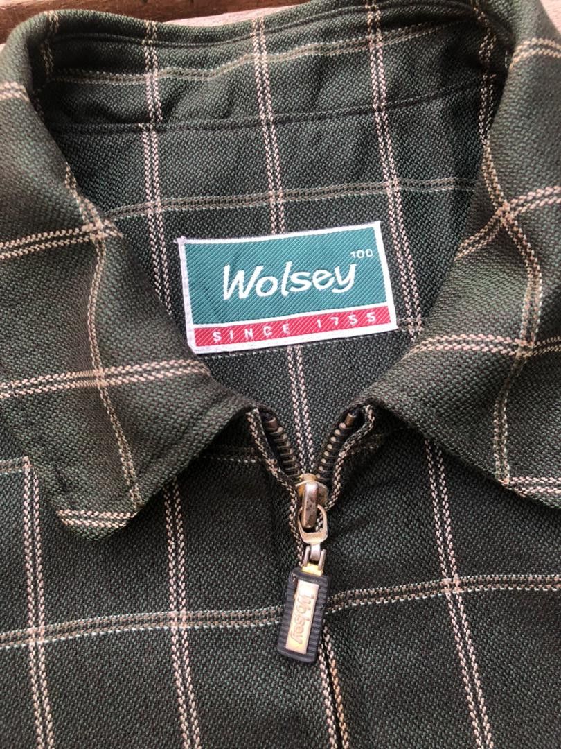 Vintage Wosley Tartan Boxy Work Jacket Size US L / EU 52-54 / 3 - 3 Thumbnail