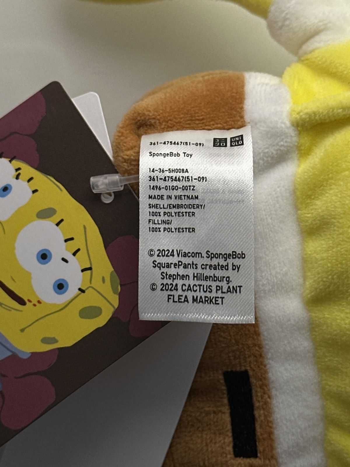 Cactus Plant Flea Market × Uniqlo CPFM x SpongeBob Plush Set Size ONE SIZE - 7 Thumbnail