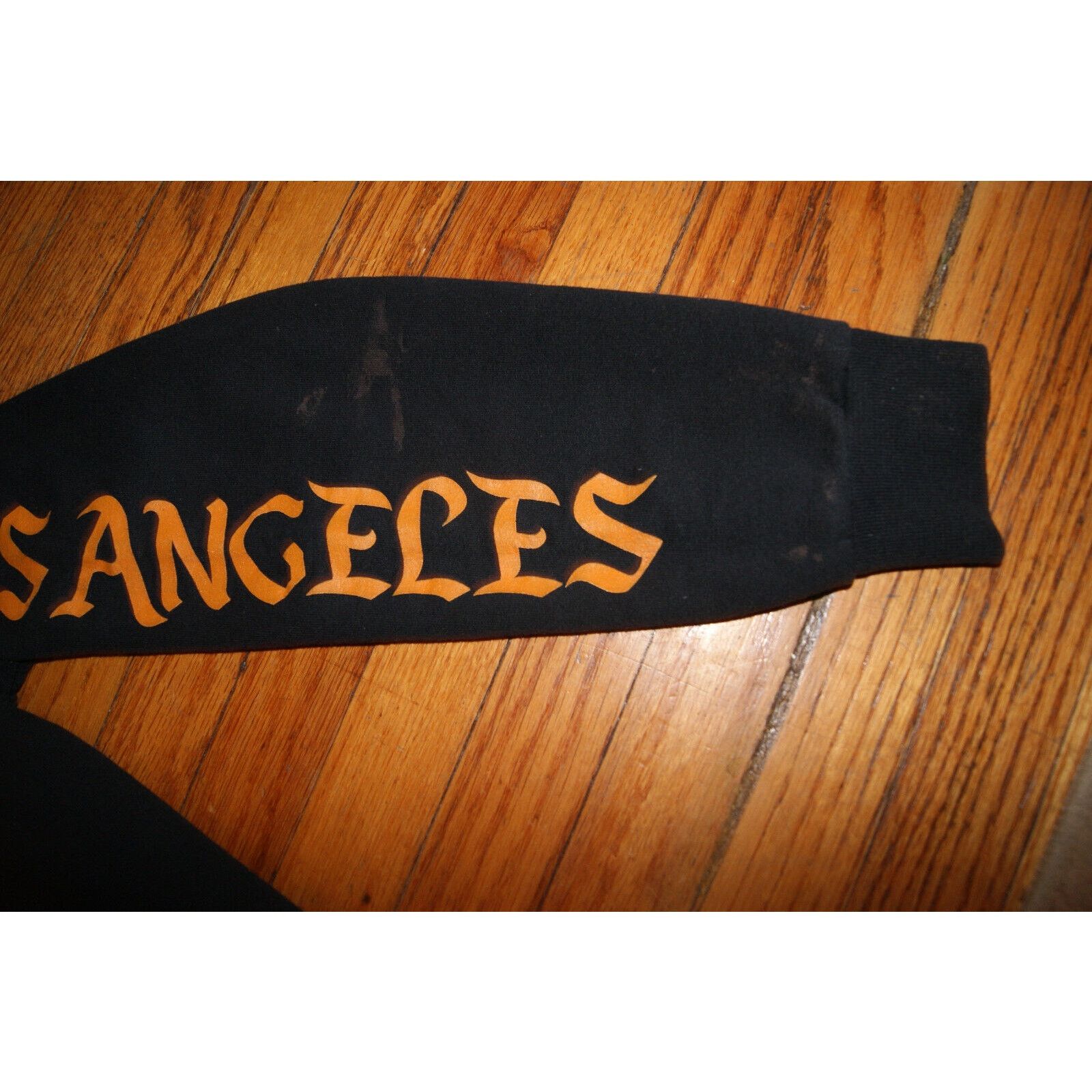 Ripple Junction Death Row Records 91 Los Angeles Hoodie Sweatshirt S 2 Sided Size US S / EU 44-46 / 1 - 2 Thumbnail