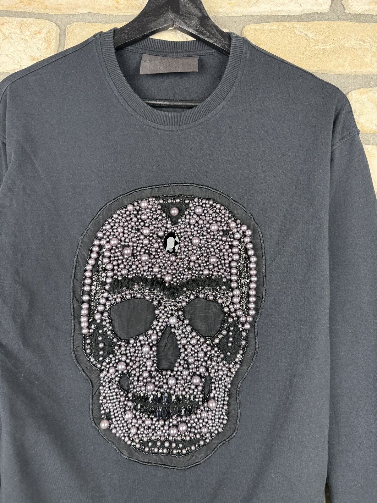 Designer × Philipp Plein Very rare oversize sweatshirt sweater Philipp plein Size M / US 6-8 / IT 42-44 - 2 Thumbnail