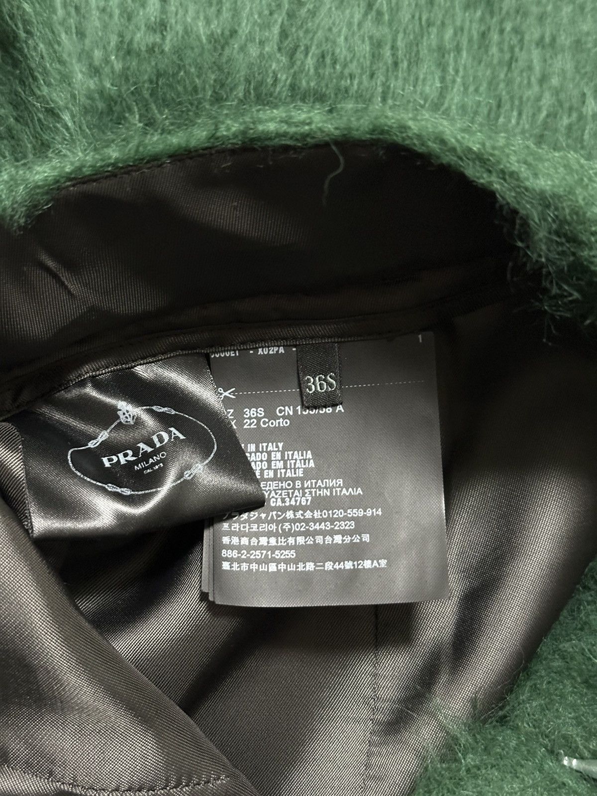 Prada PRADA Fall Winter 2017 Alpaca Hair Fluted Midi Skirt Size 26" / US 2 / IT 38 - 7 Thumbnail
