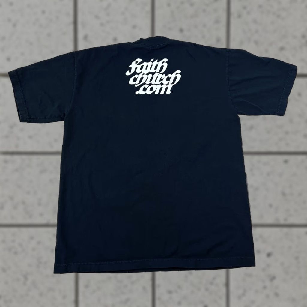 Los Angeles Apparel Faith Church Jesus T Shirt Black Size M Mens Short Sleeve Cotton Size US M / EU 48-50 / 2 - 1 Thumbnail