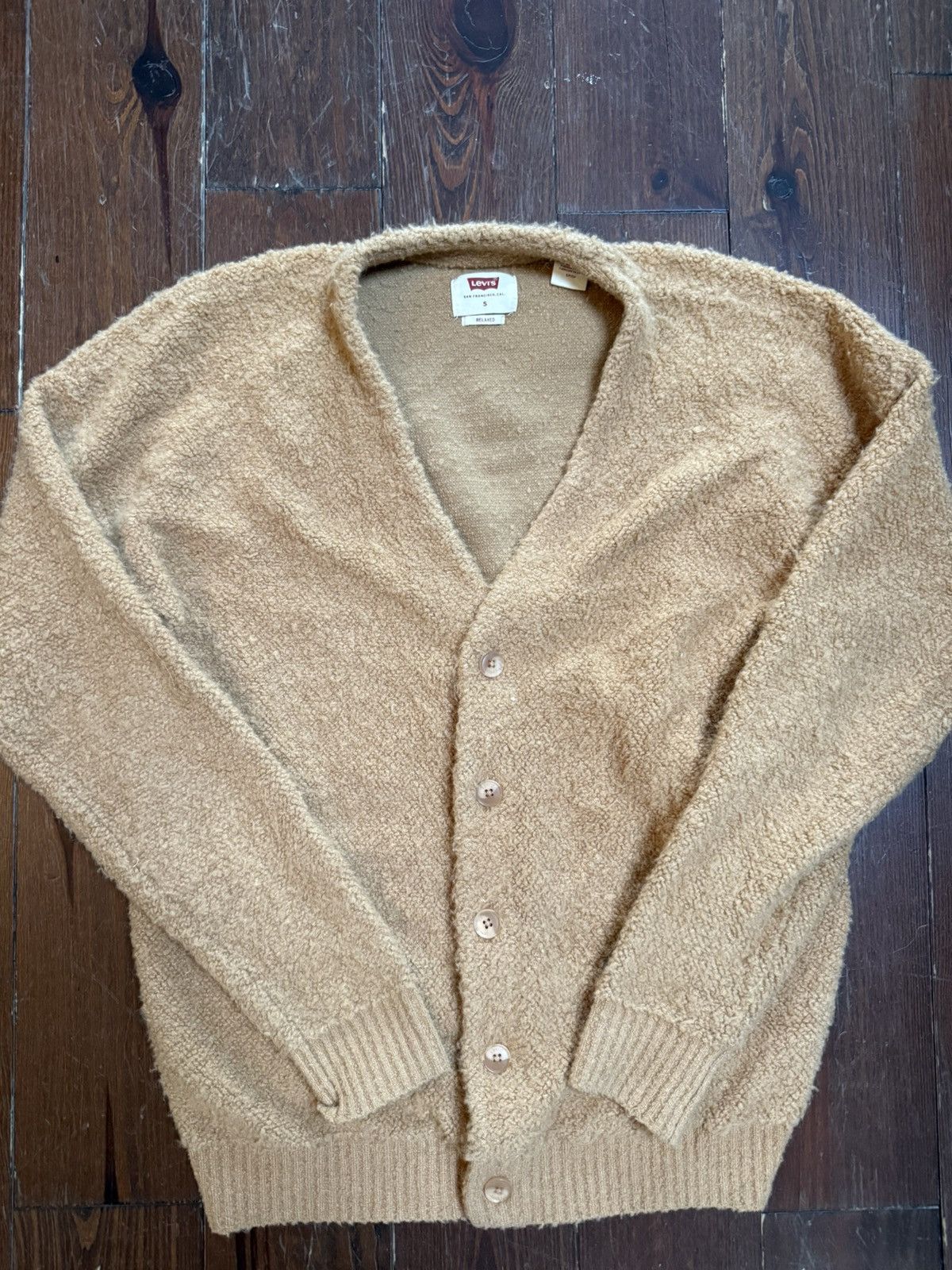 Levi's Coit Boxy Cardigan Size US S / EU 44-46 / 1 - 1 Thumbnail