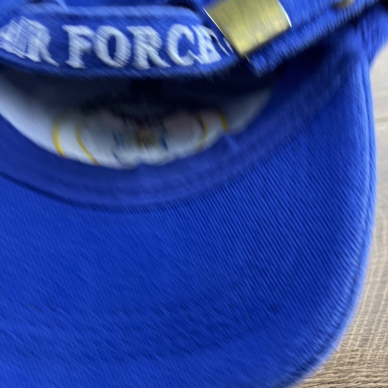 Other United States Air Force Hat US Air Force Hat Blue Adjustable Size ONE SIZE - 13 Thumbnail