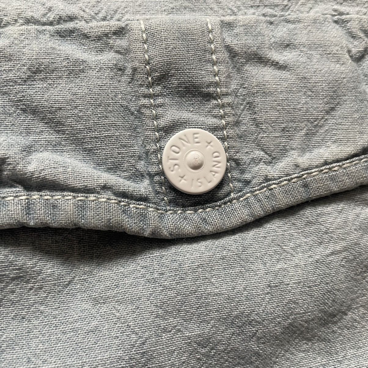 Stone Island Stone Island Spring Summer 2013 Short Sleeve Shirt Size US L / EU 52-54 / 3 - 7 Thumbnail