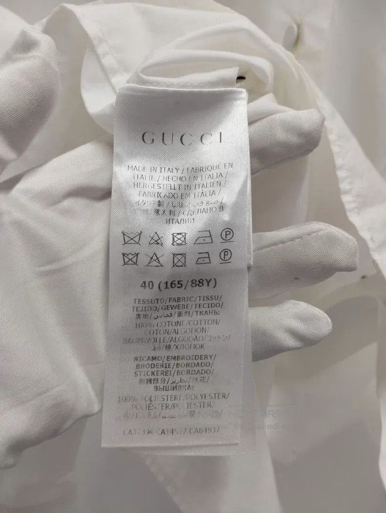 Gucci Gucci White shirt Size S / US 4 / IT 40 - 5 Thumbnail