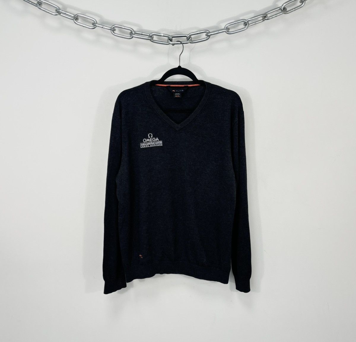 KJUS Kjus Omega European Masters Crans Montana Golf Wool Sweater Size US XL / EU 56 / 4 - 1 Thumbnail