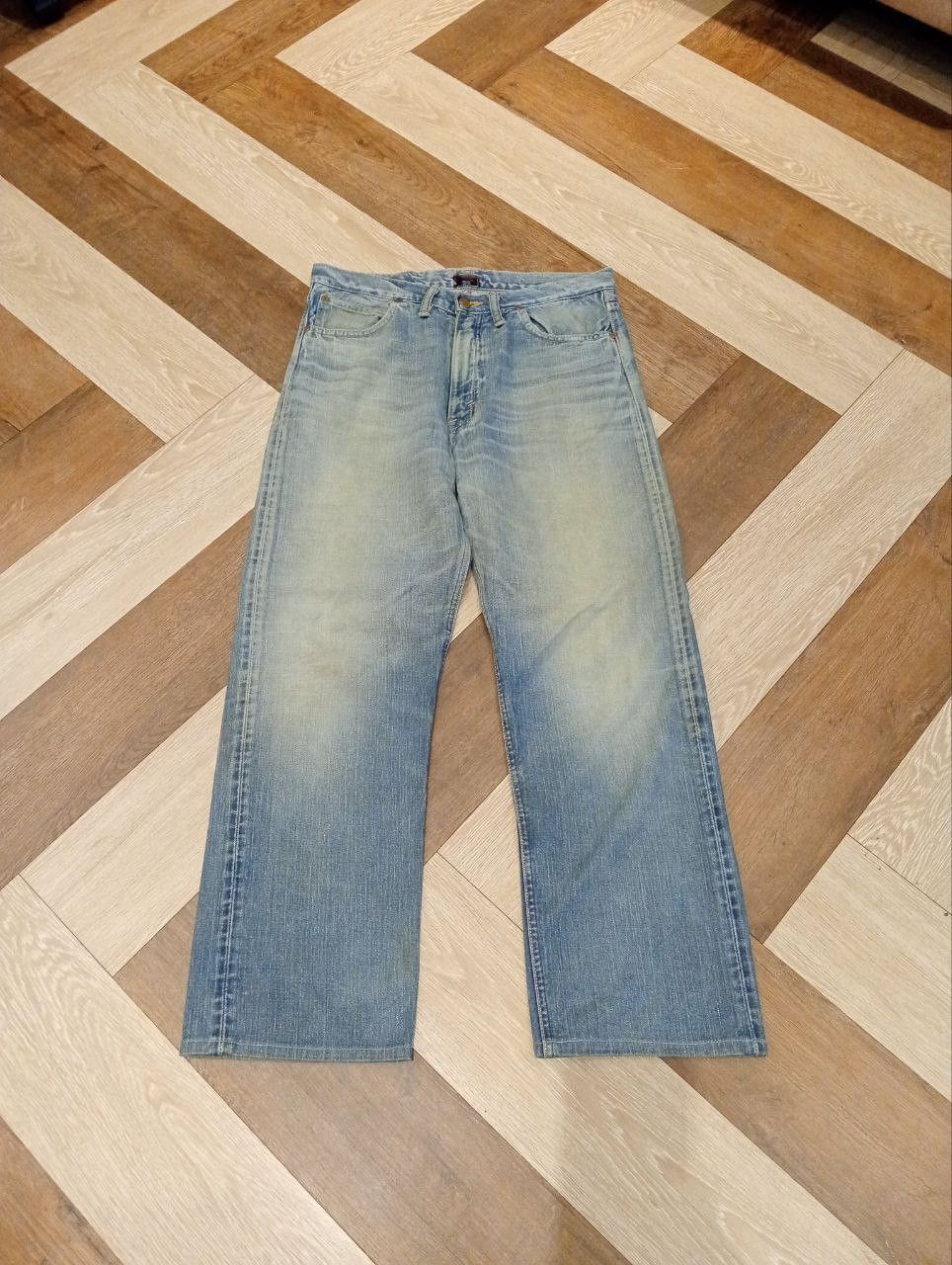 Lee RARE VINTAGE LEE RIDER ZIPPER GRIPPER SELVEDGE JEANS Size US 33 - 1 Thumbnail