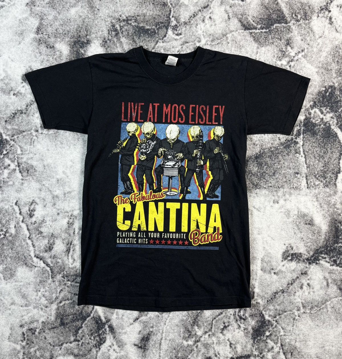 Star Wars Star Wars Cantina Band T Shirt Black S Graphic Tee Size US S / EU 44-46 / 1 - 1 Thumbnail