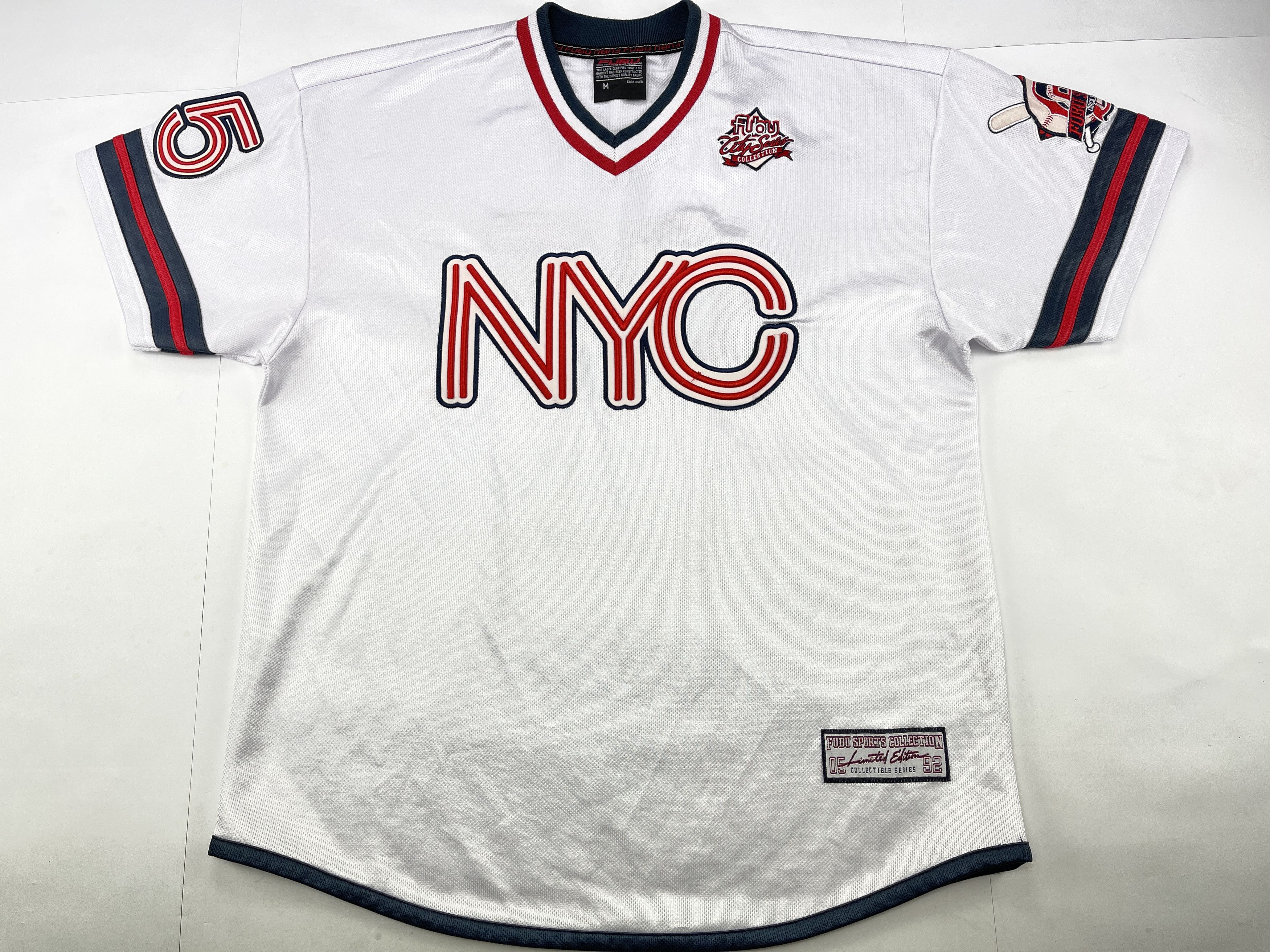 Fubu FUBU jersey, vintage hip hop t-shirt New York, City Series M Size US M / EU 48-50 / 2 - 1 Thumbnail