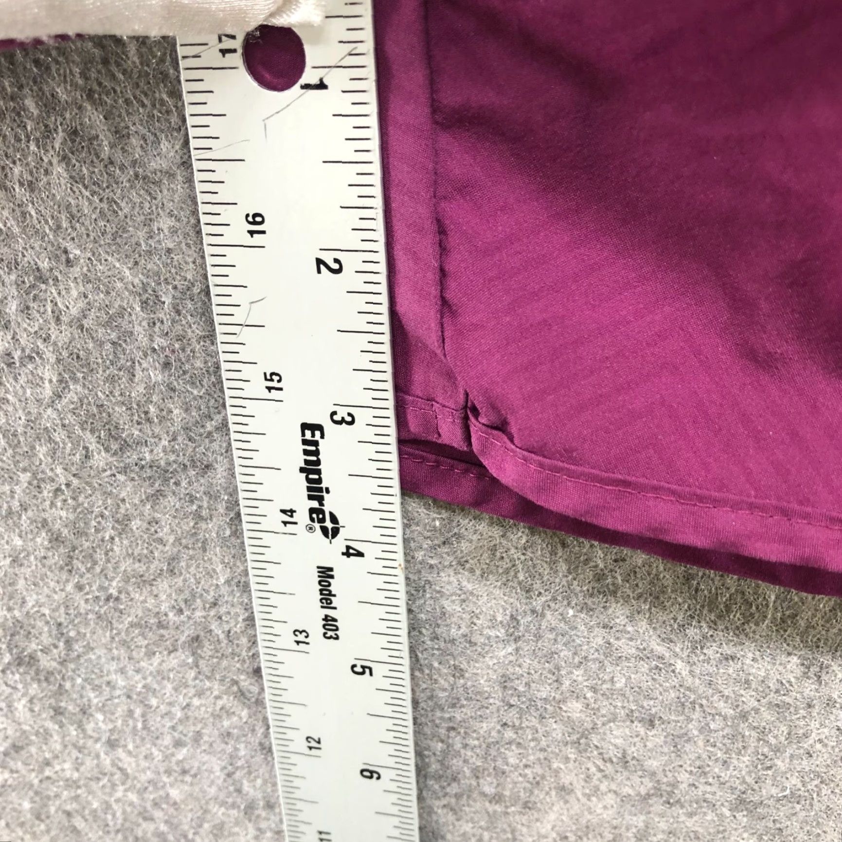 Nike Nike Tempo Running Shorts Womens S Purple Modern Embossed Lined 3'' Dri-Fit Size 28" / US 6 / IT 42 - 6 Thumbnail