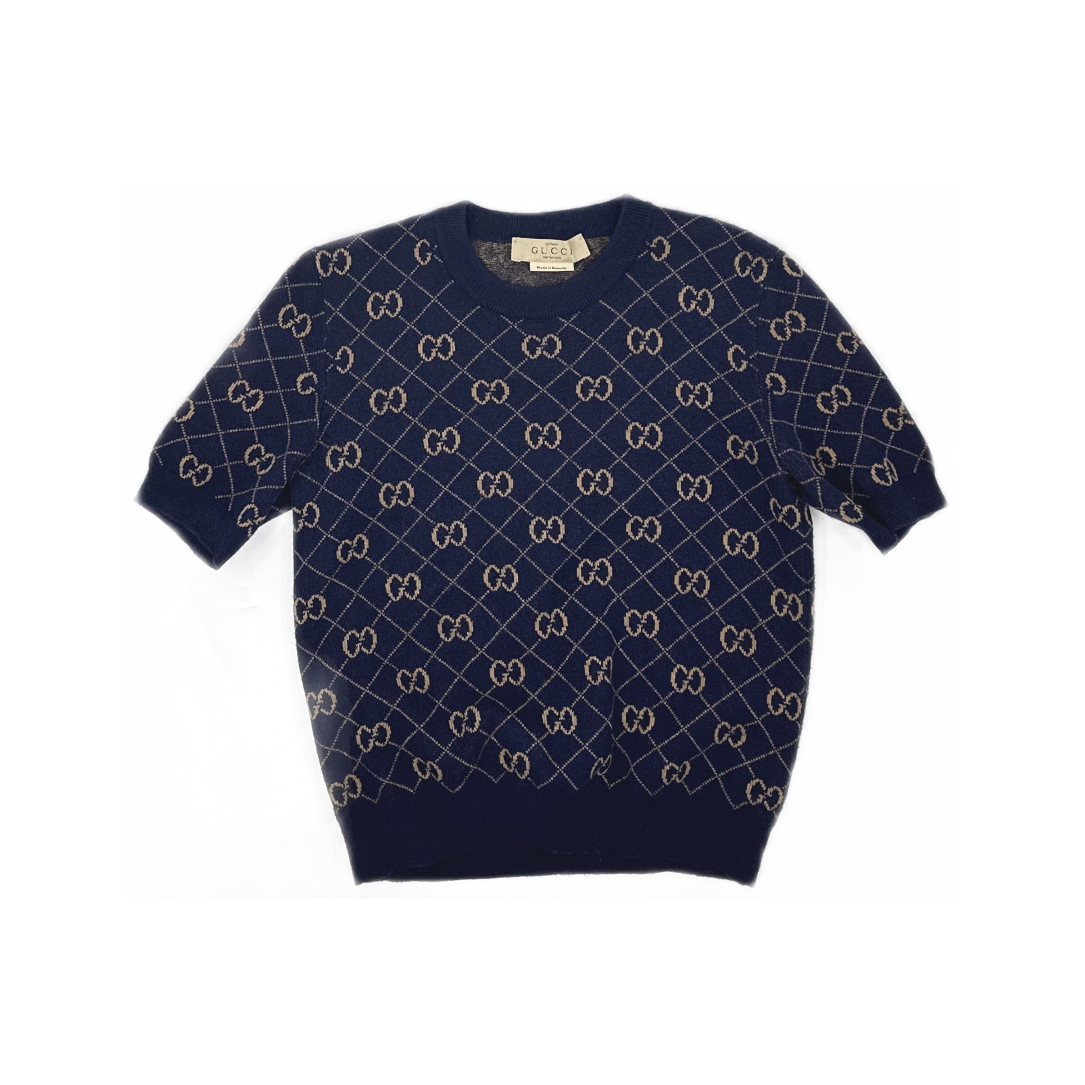 Gucci Gucci GG Diamond Knit Short Sleeve T-Shirt Size M | Grailed