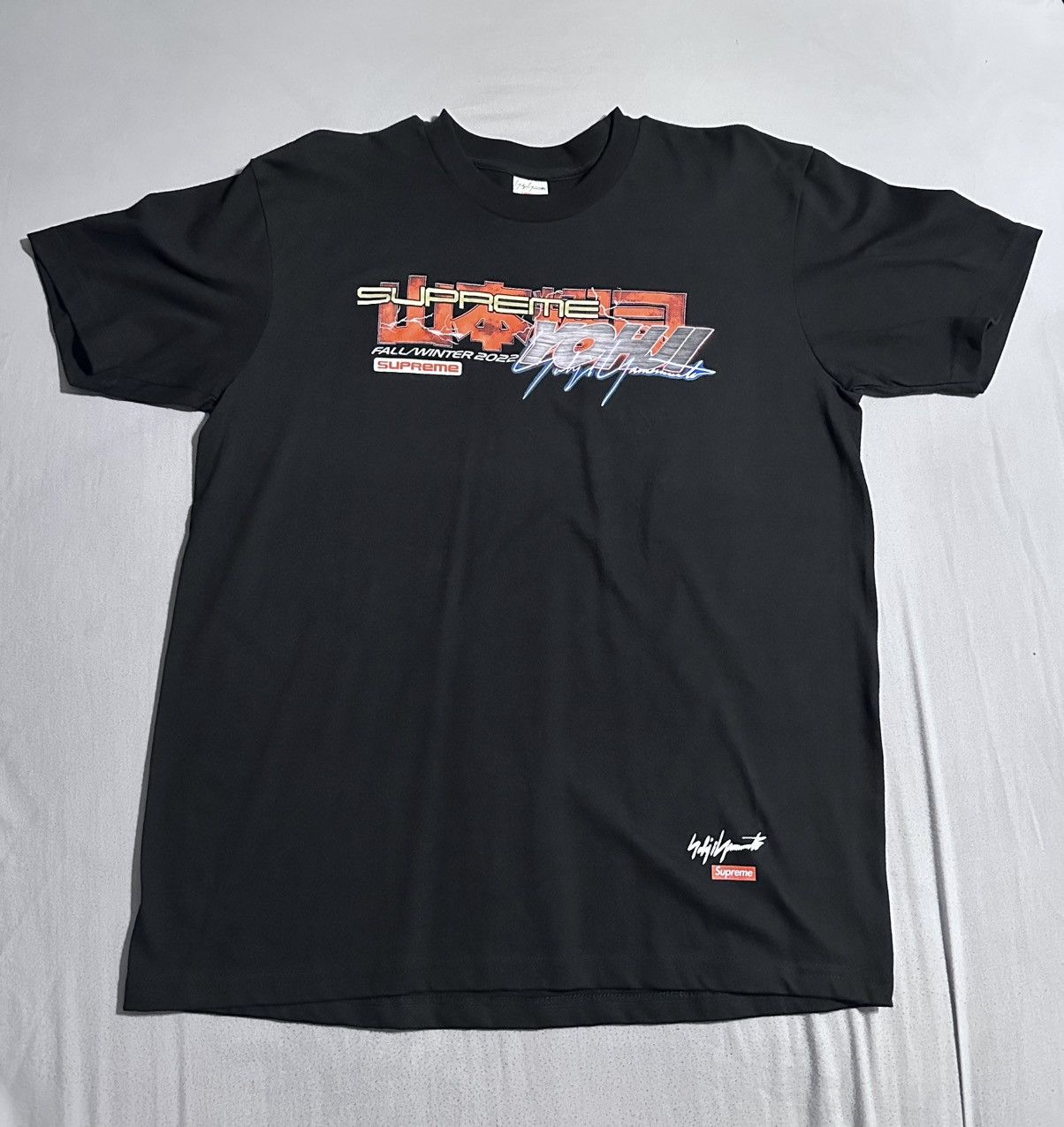 Supreme × Yohji Yamamoto Supreme Yohji Yamamoto TEKKEN tee Size US M / EU 48-50 / 2 - 1 Thumbnail