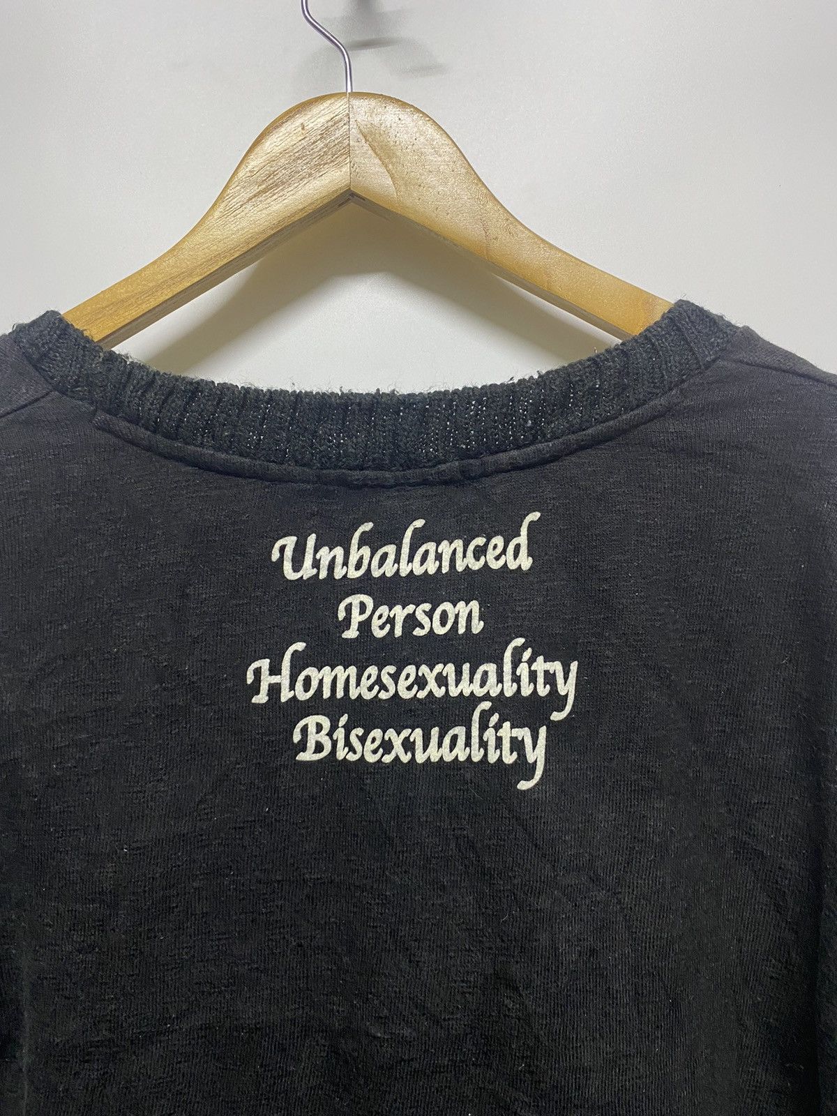 If Six Was Nine × Japanese Brand Listen Heartbeat Skull Punk Unbalanced Homosexualit Knitwear Size M / US 6-8 / IT 42-44 - 12 Thumbnail