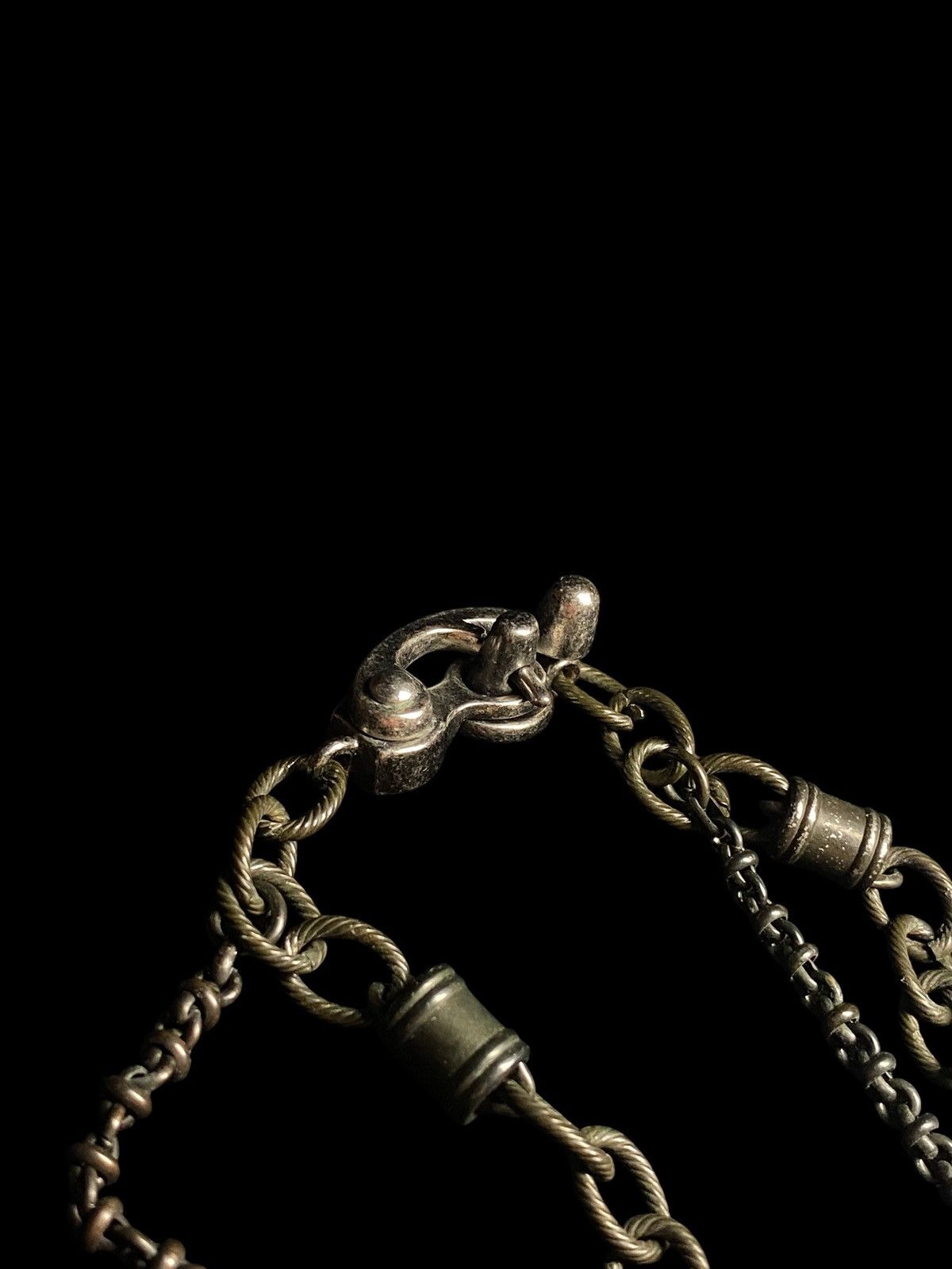 Allsaints AllSaints Multi-Chain Industrial Pendant Necklace Size ONE SIZE - 6 Thumbnail
