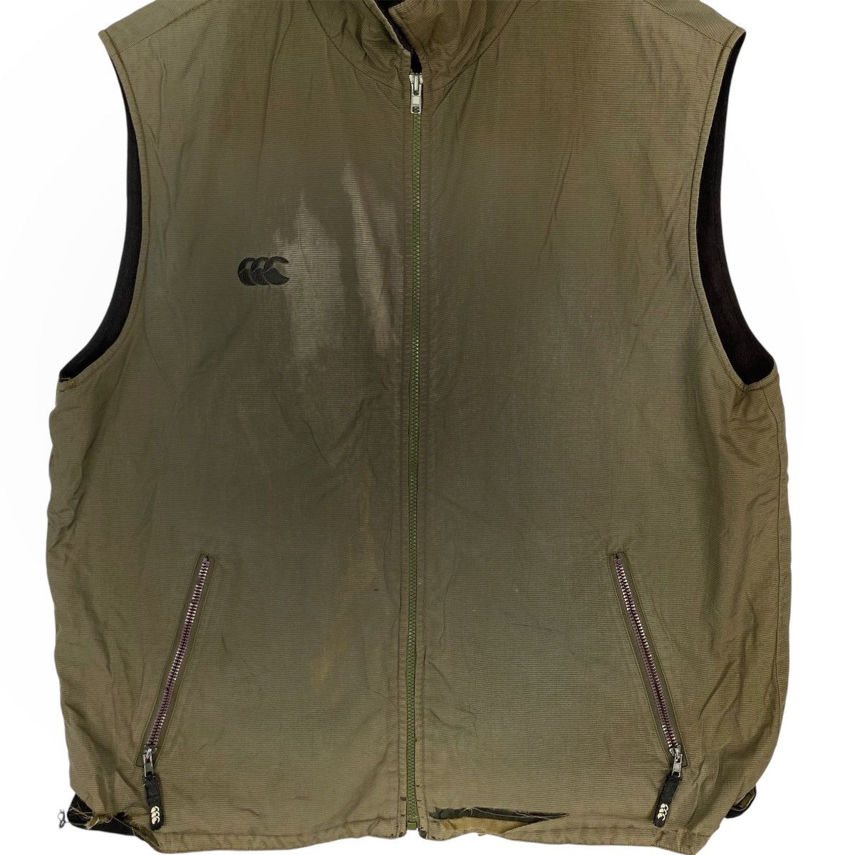 Designer × Vintage Canterbuy CCC Reversible Vest Sweater Full Zip Size US L / EU 52-54 / 3 - 4 Thumbnail
