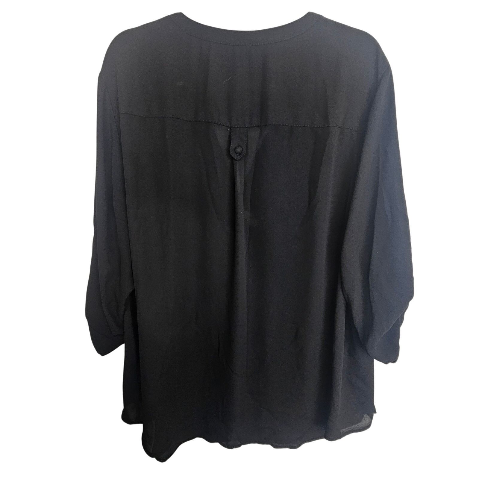 Torrid Torrid Harper Blouse Plus Size 3X Classic Career Minimalist Size 3XL / US 20-22 - 10 Thumbnail