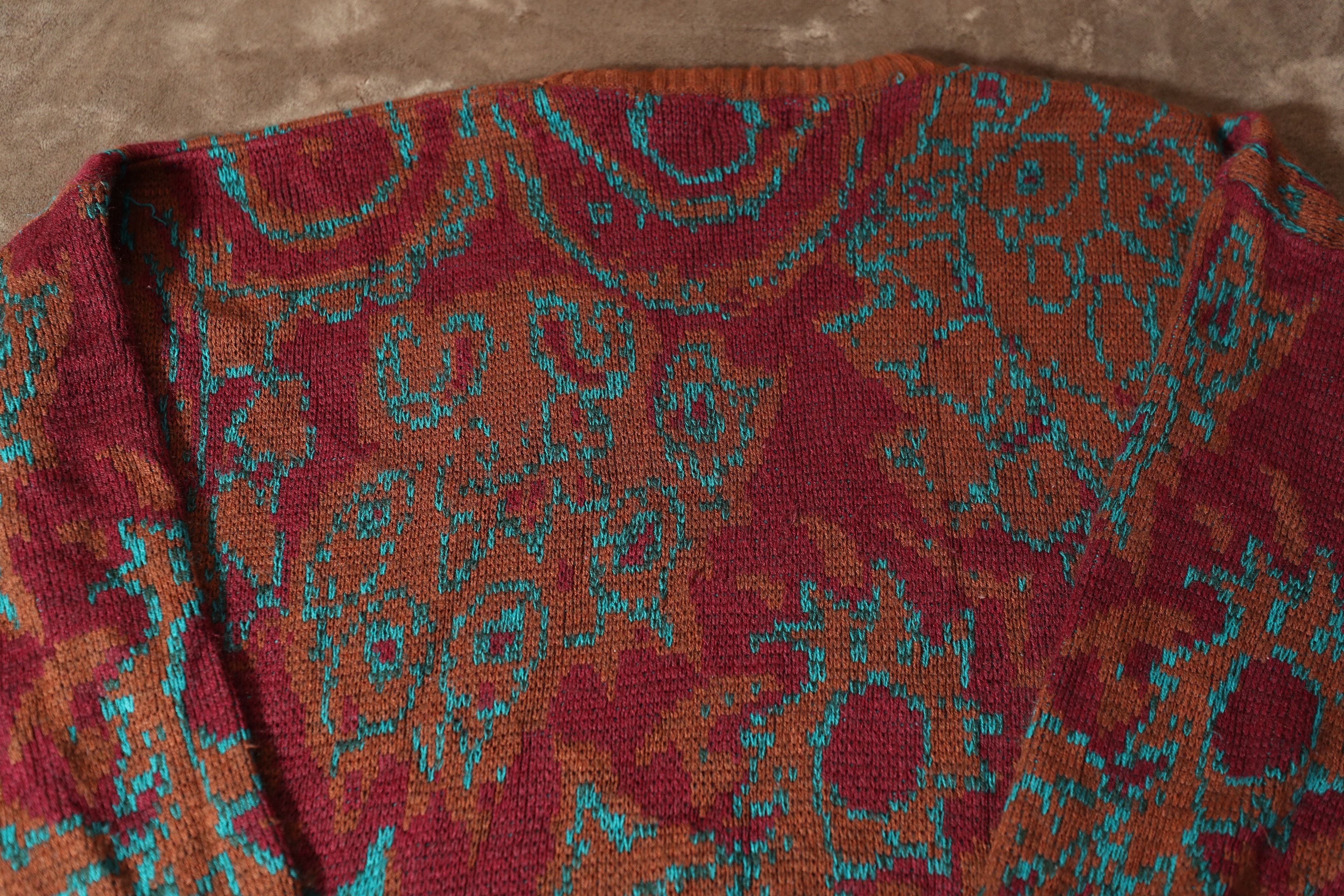 Other Whitefish Bay Vintage Psychedelic Sweater (XL) Size US XL / EU 56 / 4 - 12 Thumbnail