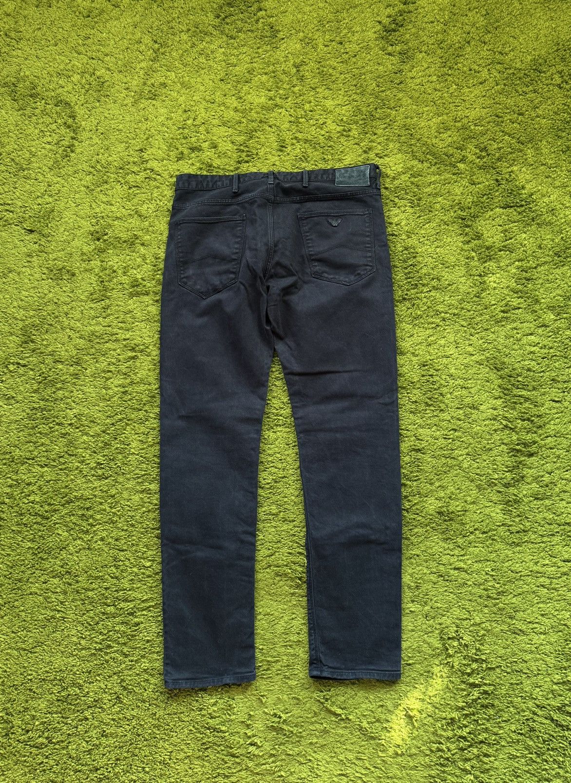 Emporio Armani Emporio Armani black skinny jeans denim pants Size US 34 / EU 50 - 1 Thumbnail