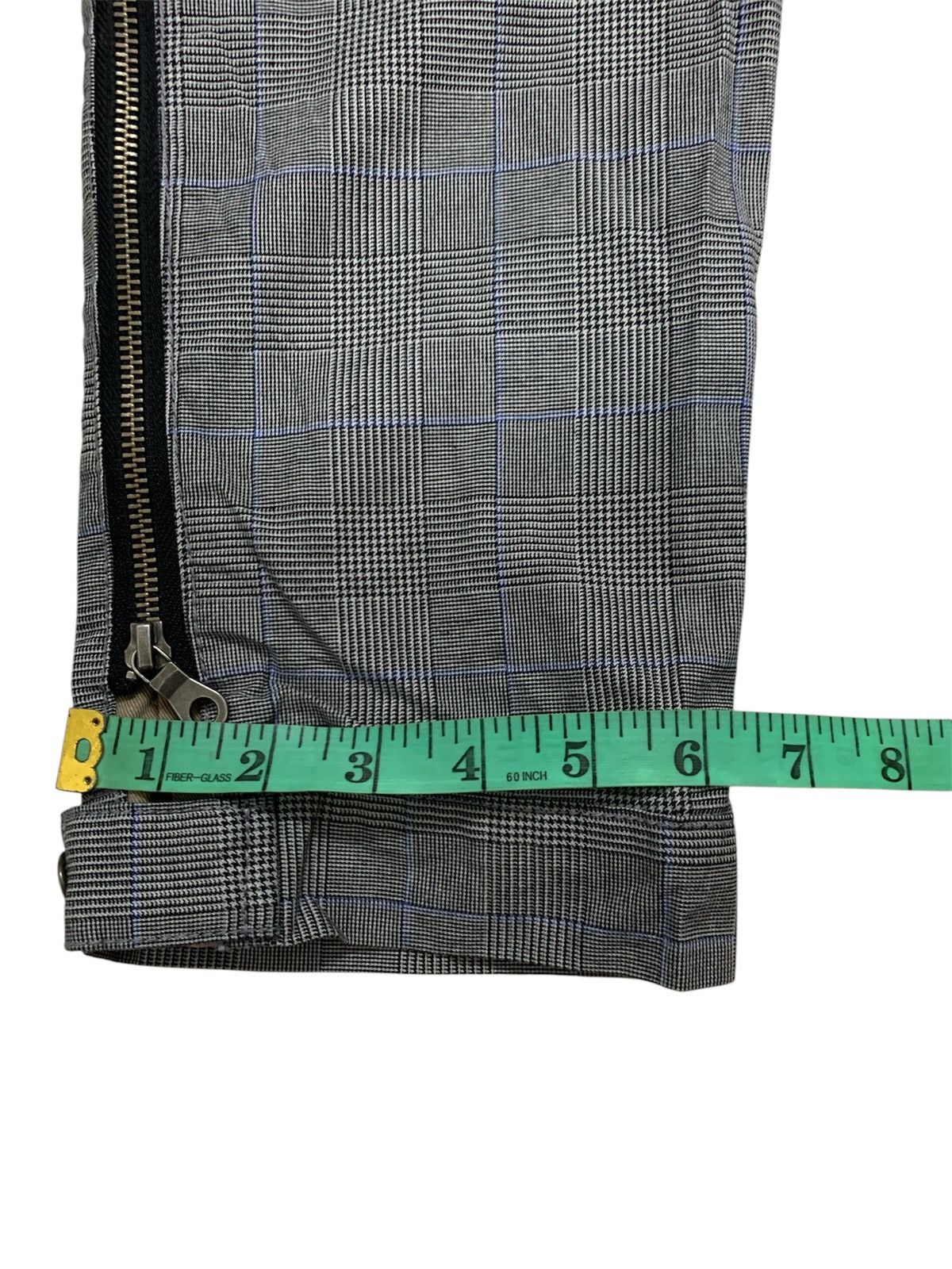 PPFM PPFM Gingham zipper pant Size US 32 / EU 48 - 8 Thumbnail