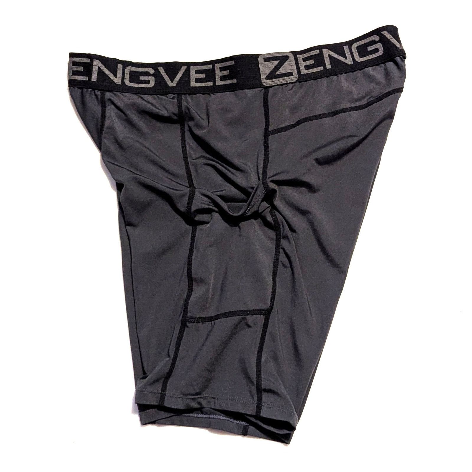 Other ZENGVEE Compression Shorts Men w/ Pocket Running Short Large Size US 36 / EU 52 - 4 Thumbnail