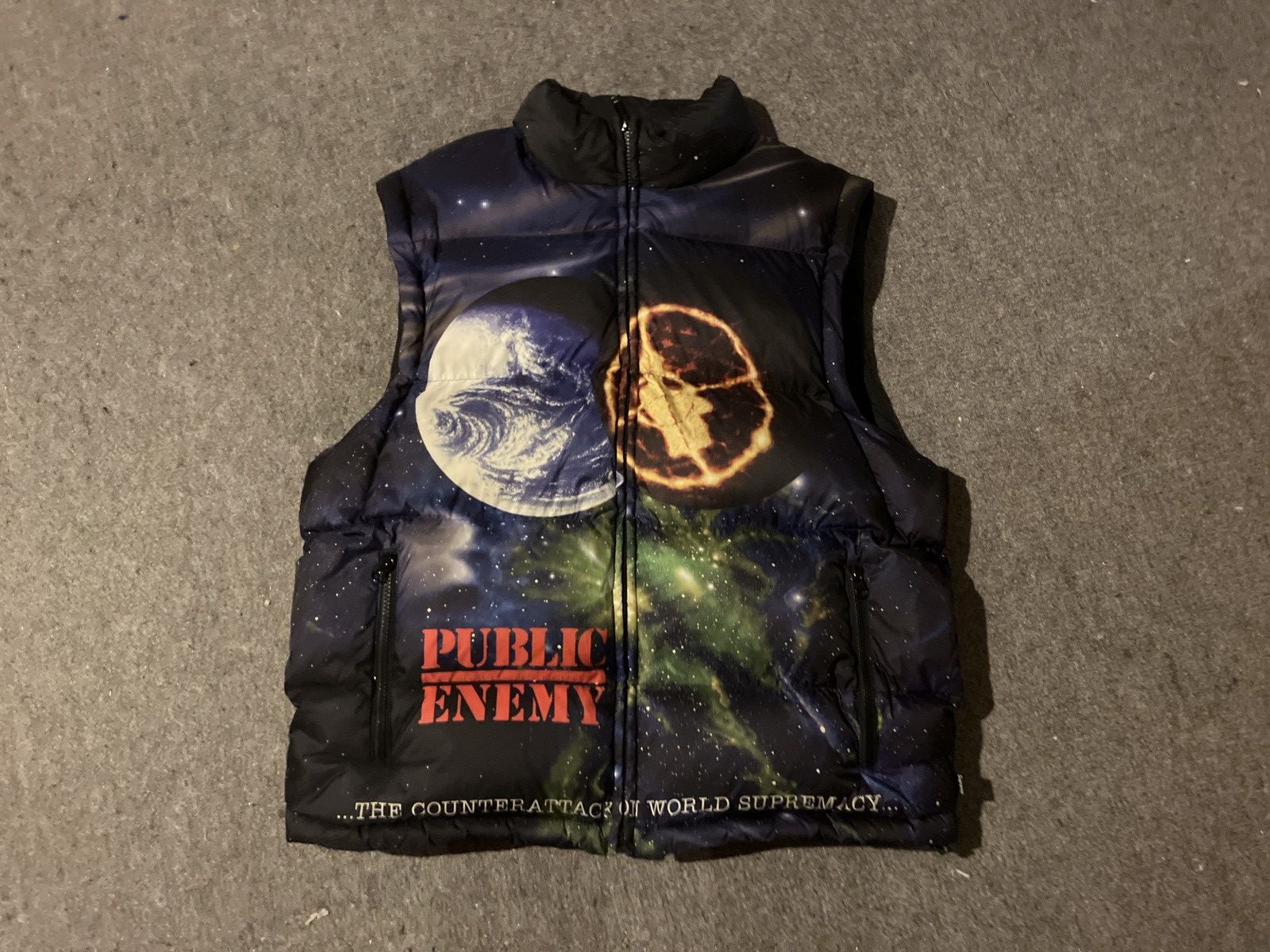 Public Enemy × Supreme × Undercover Supreme Undercover Public Enemy Puffer Jacket Size US M / EU 48-50 / 2 - 7 Thumbnail
