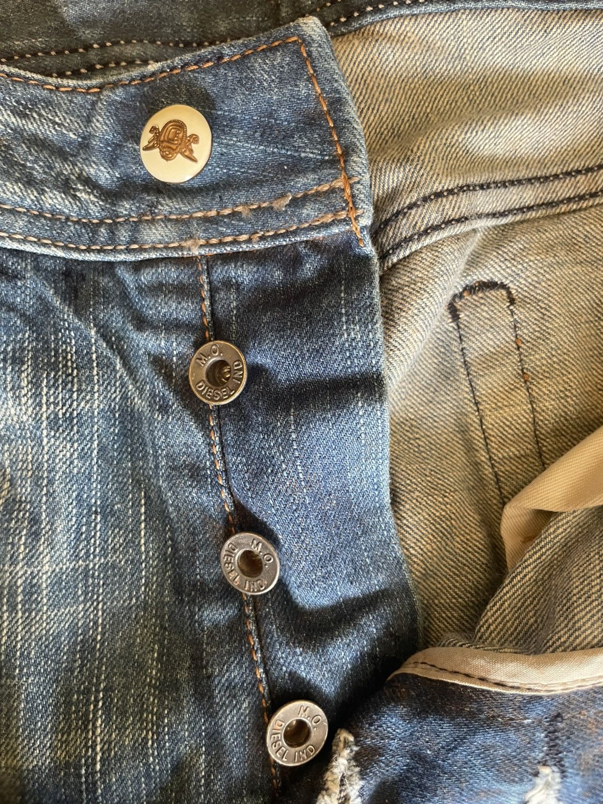Designer × Diesel × Vintage Vintage Diesel viker Size US 36 / EU 52 - 5 Thumbnail