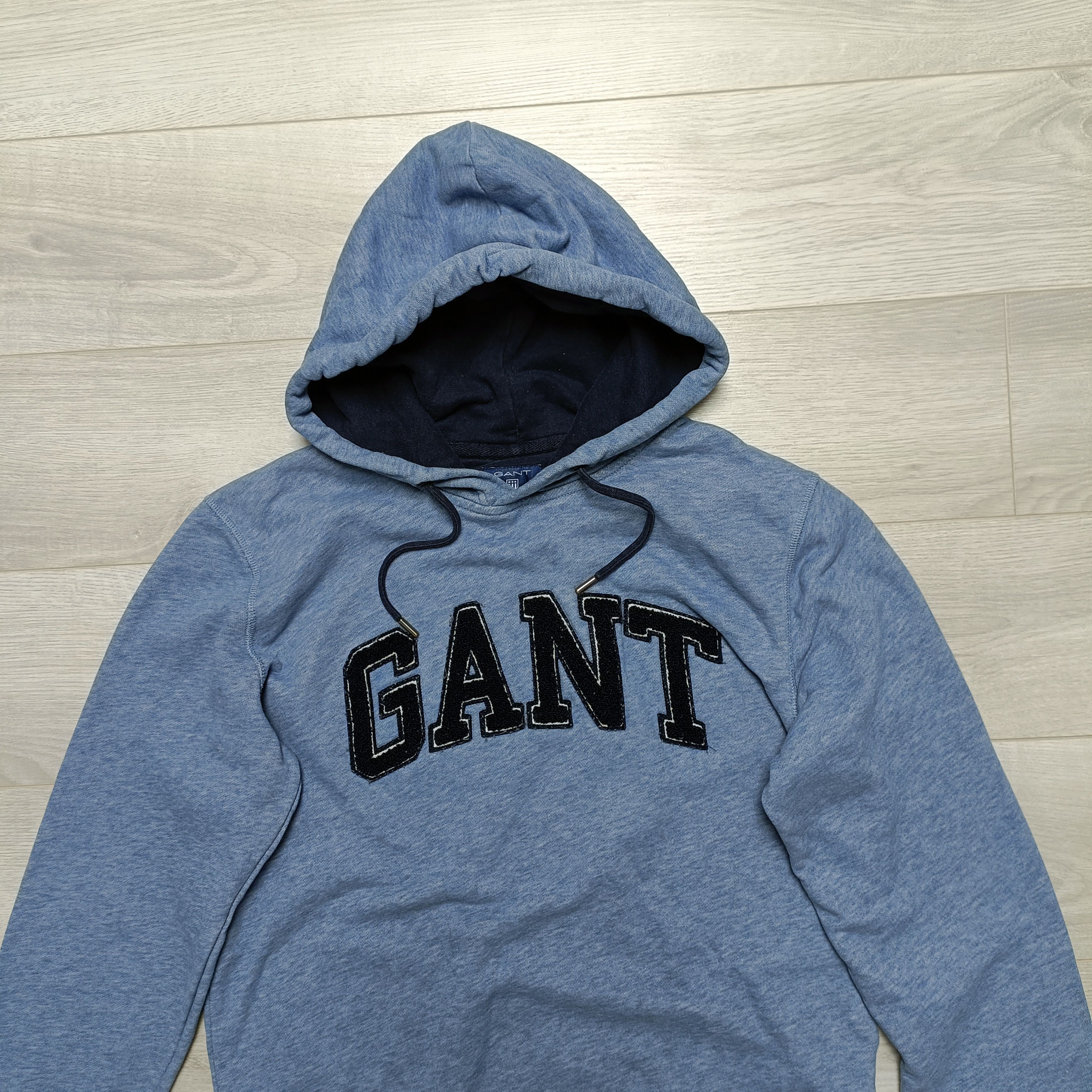 Gant Men's Blue Cotton Hoodie ! Size US M / EU 48-50 / 2 - 2 Thumbnail