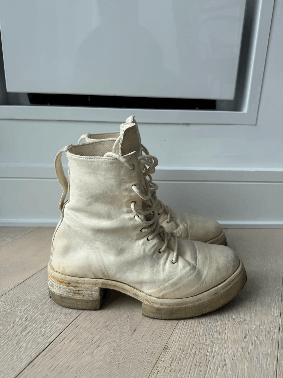 Carol Christian Poell Combat Boots AM/2609-IN CORS/01 Size US 8 / EU 41 - 4 Thumbnail