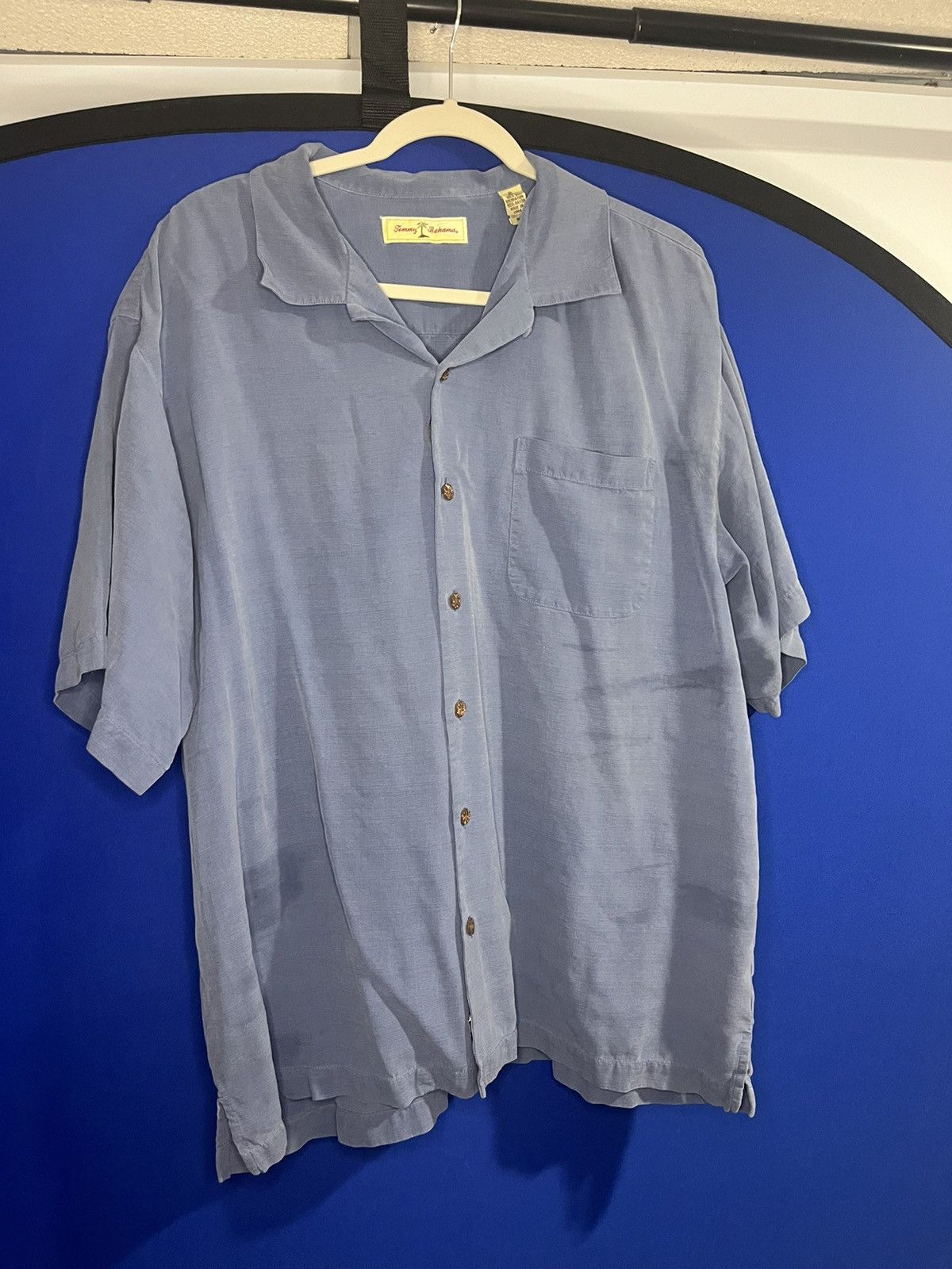 Tommy Bahama × Vintage Vintage Tommy Bahama Hawaiian Bowling Camp Button Shirt Size US XL / EU 56 / 4 - 1 Thumbnail