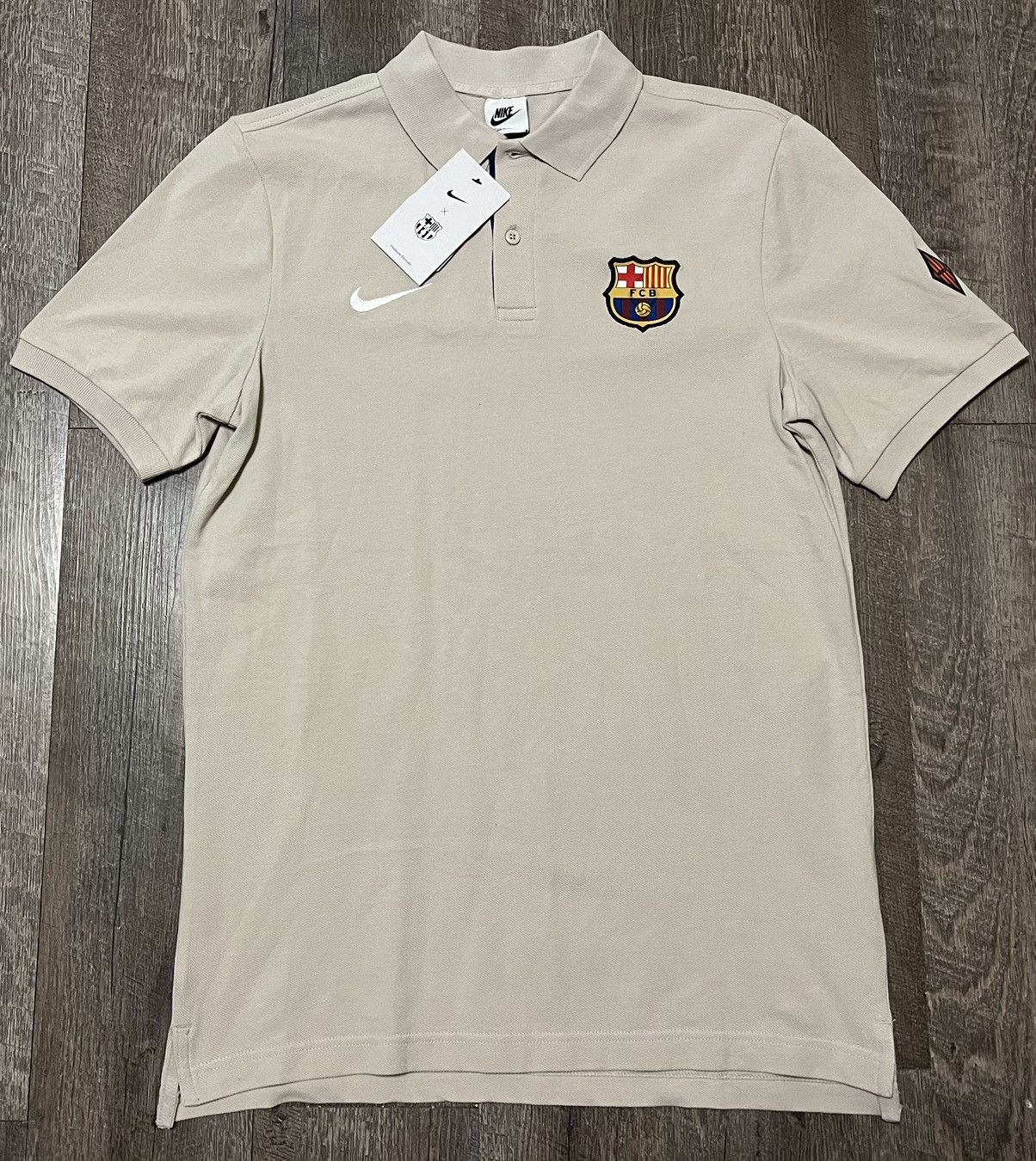 Nike Nike FCB Barcelona Crest Pique Polo Size Medium Size US M / EU 48-50 / 2 - 1 Thumbnail