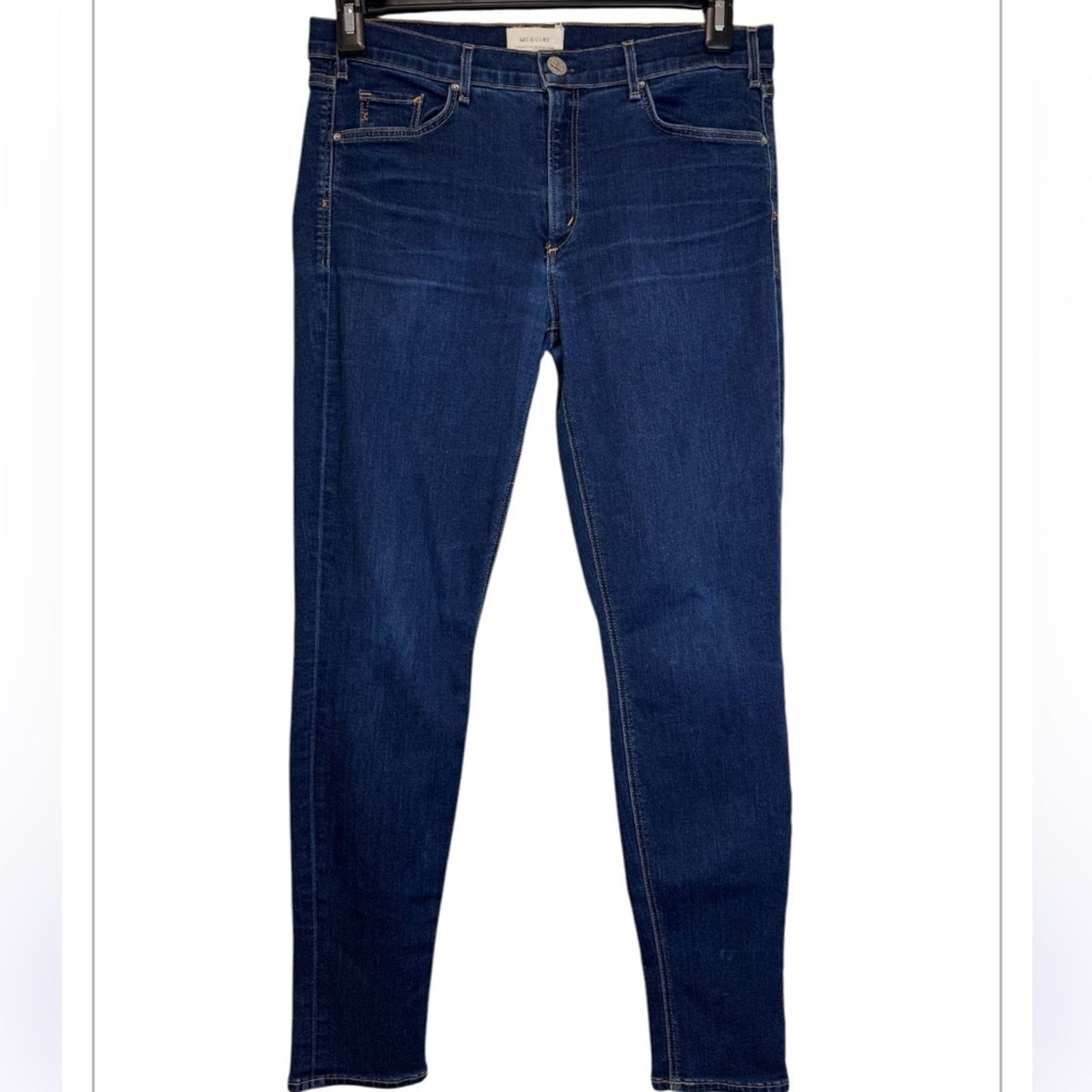 Other MCGUIRE Denim Newton Skinny Jean Size 31 Dark Wash 101A Size 31" - 2 Thumbnail