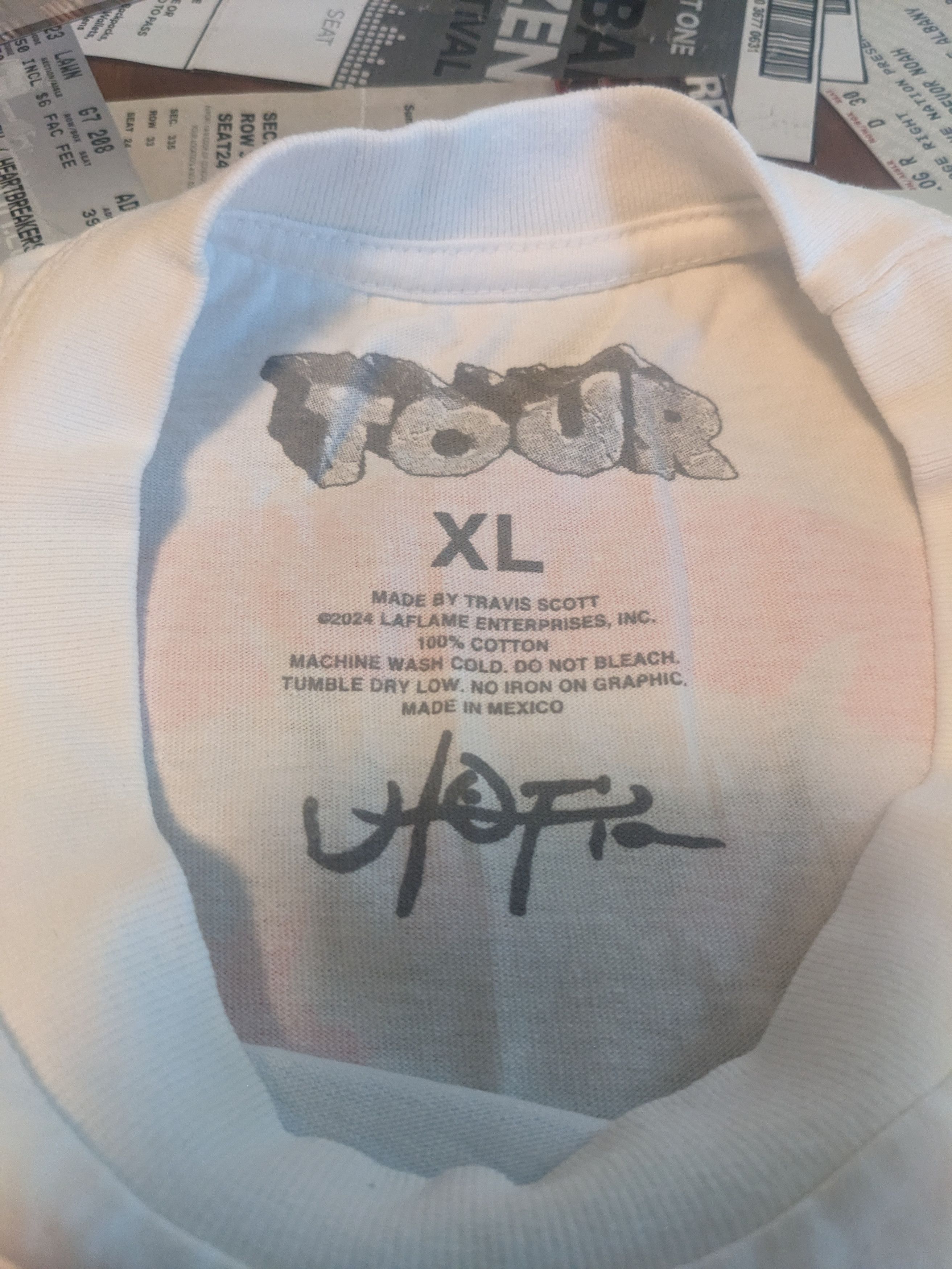 Travis Scott Travis Scott Men's Circus Maximus 2024 Tour Size US L / EU 52-54 / 3 - 4 Thumbnail