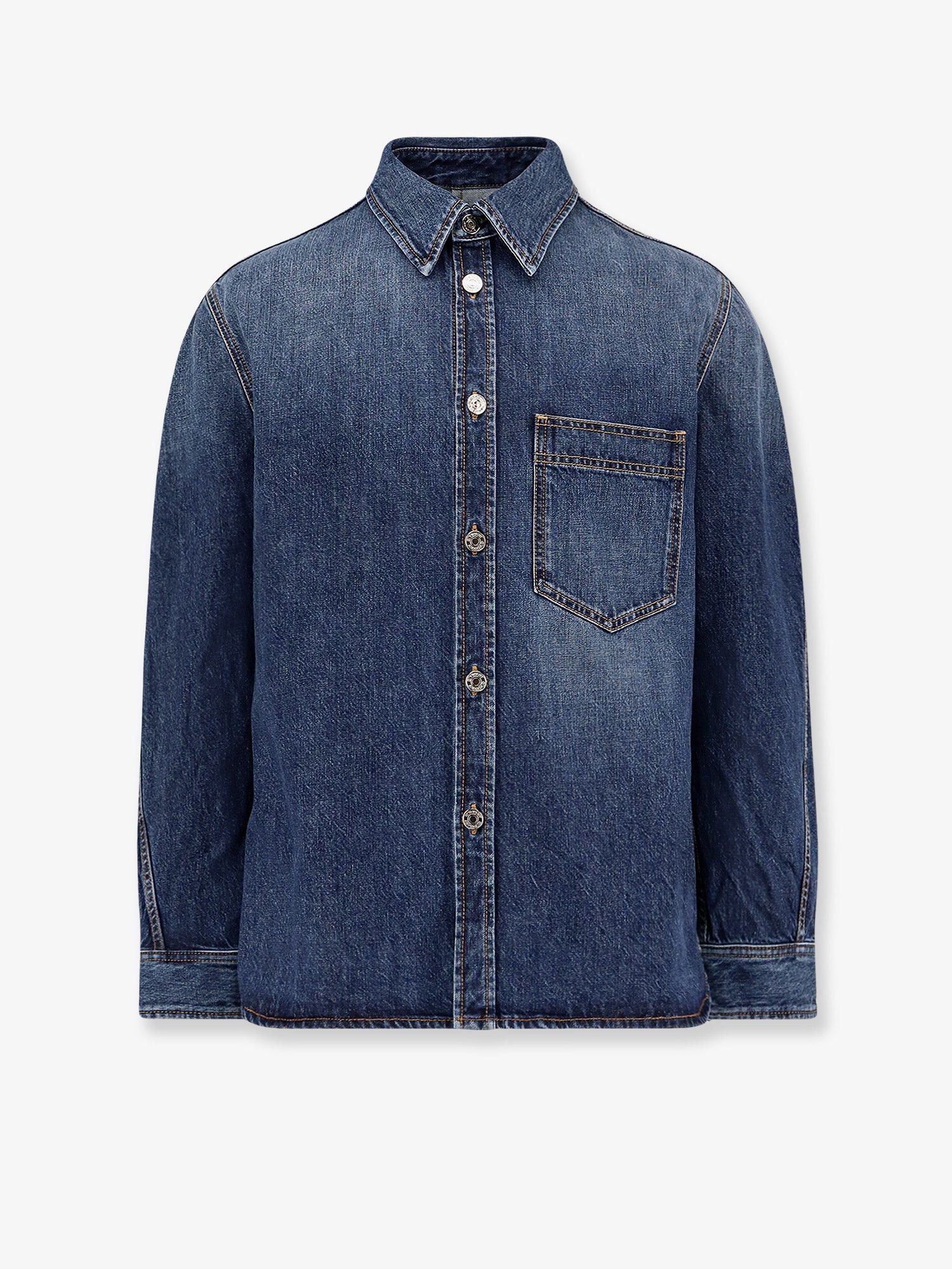 Givenchy Overshirt Denim Shirt Size US S / EU 44-46 / 1 - 1 Thumbnail