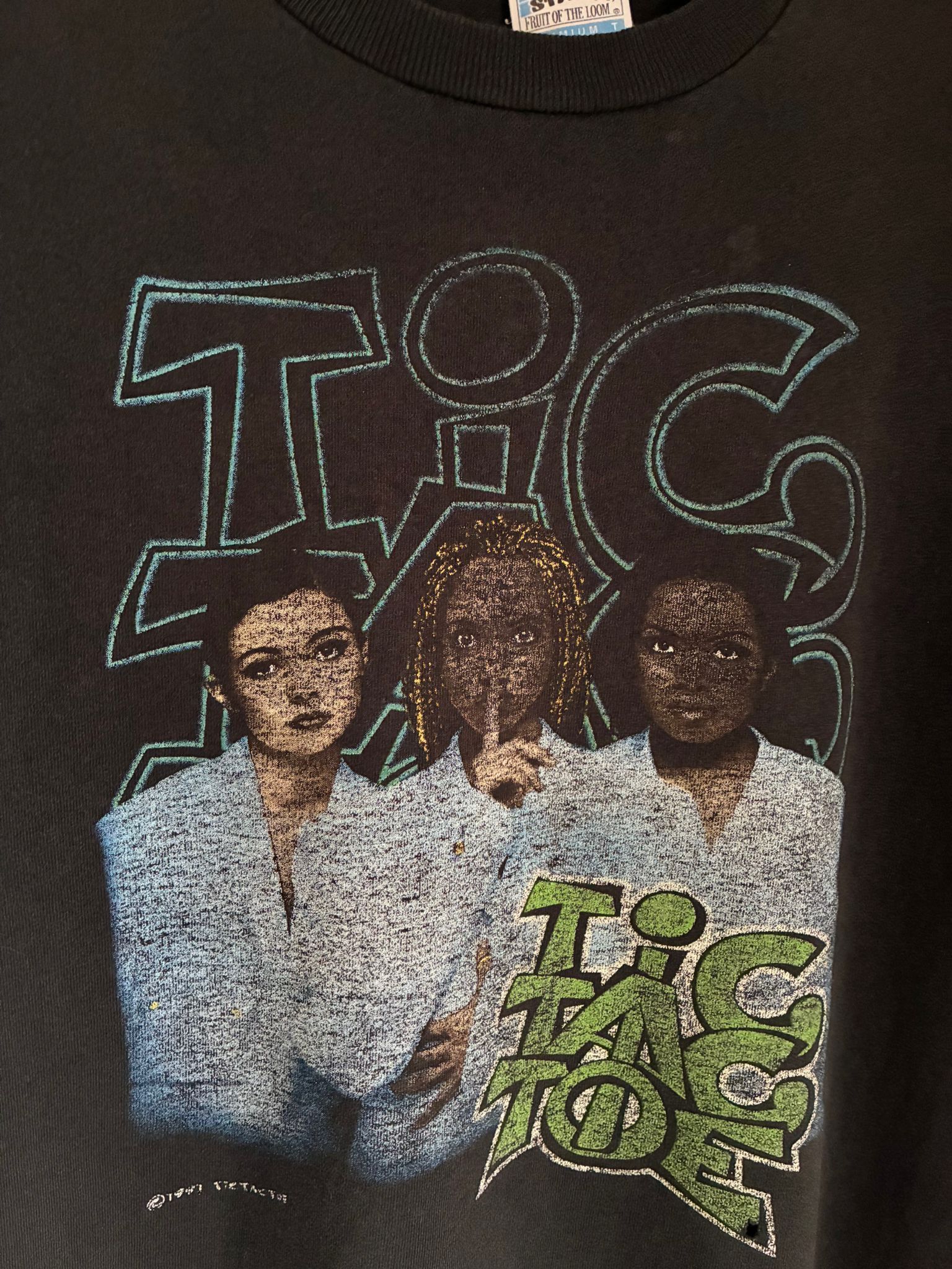 Band Tees Vintage Koszulka Tic Tac Toe 90s band tee black music merch Size US M / EU 48-50 / 2 - 3 Thumbnail